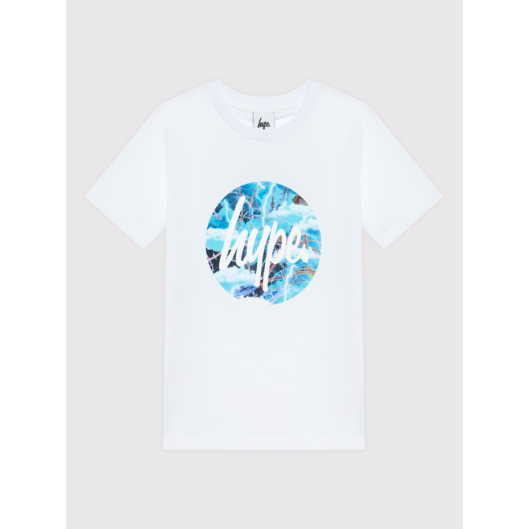 HYPE T-Shirt ZVLR-042 Bílá Regular Fit - Pepit.cz