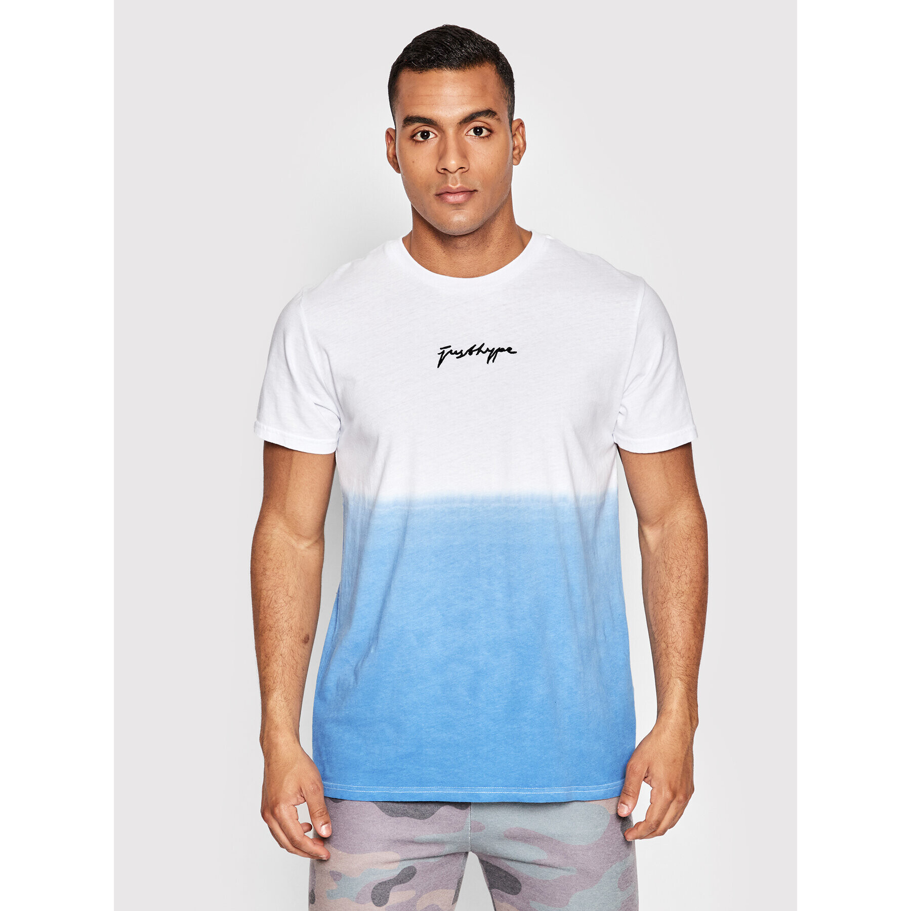 HYPE T-Shirt ZVLR-361 Modrá Regular Fit - Pepit.cz