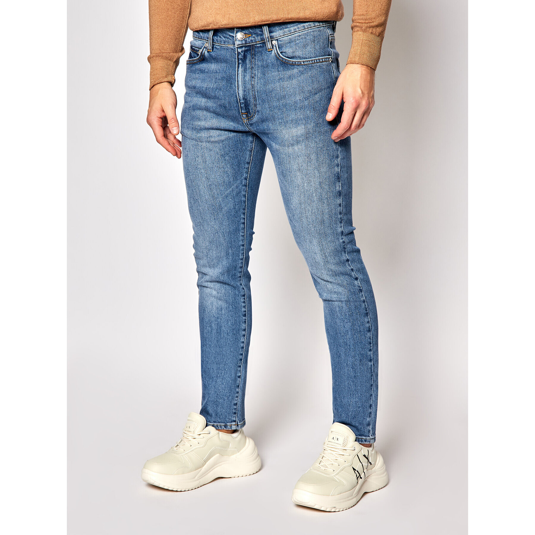 Iceberg Jeansy Slim Fit 20II1P022046006 Modrá Slim Fit - Pepit.cz