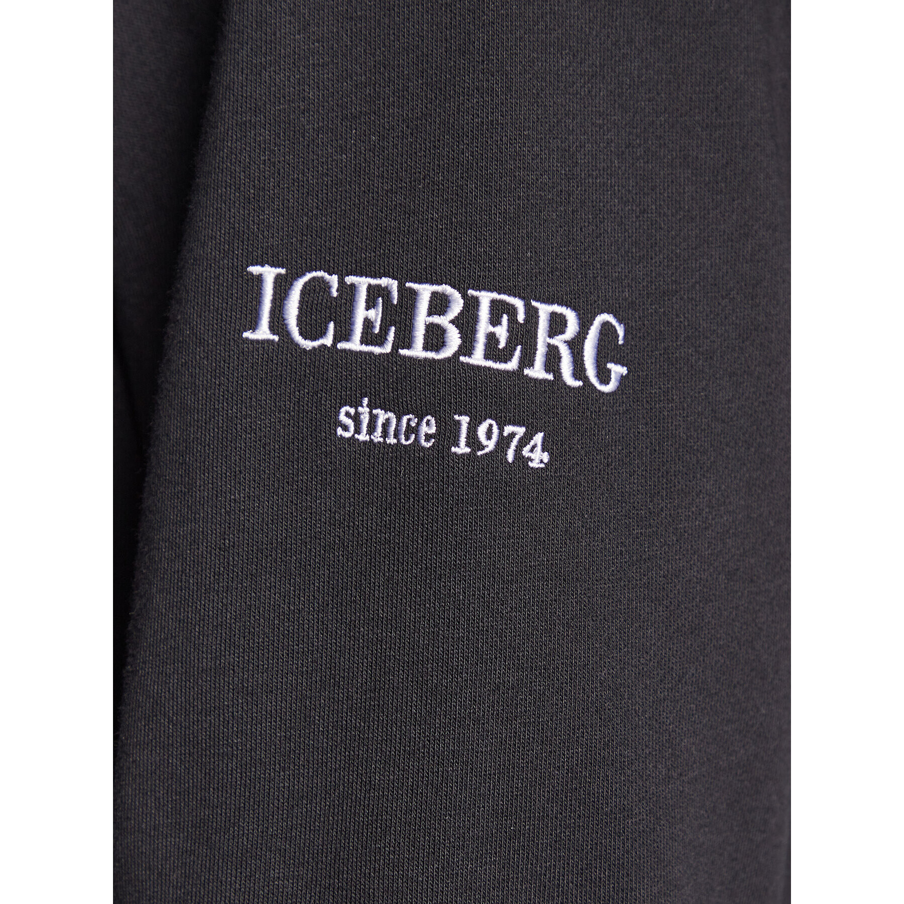 Iceberg Mikina E02263029000 Černá Regular Fit - Pepit.cz