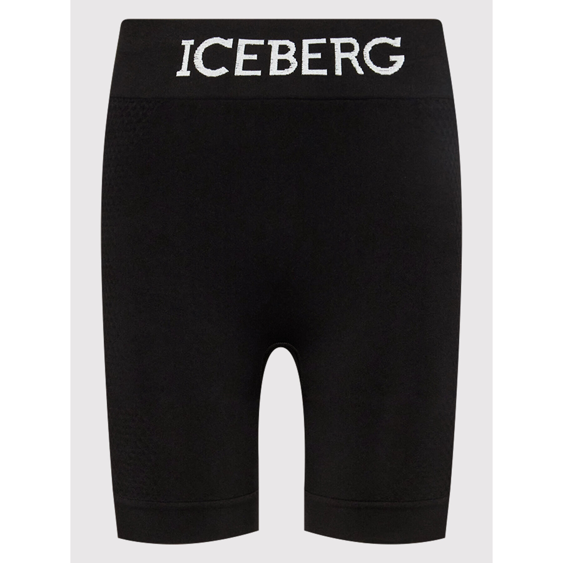 Iceberg Sportovní kraťasy 22EI2P0DA216303 Černá Slim Fit - Pepit.cz