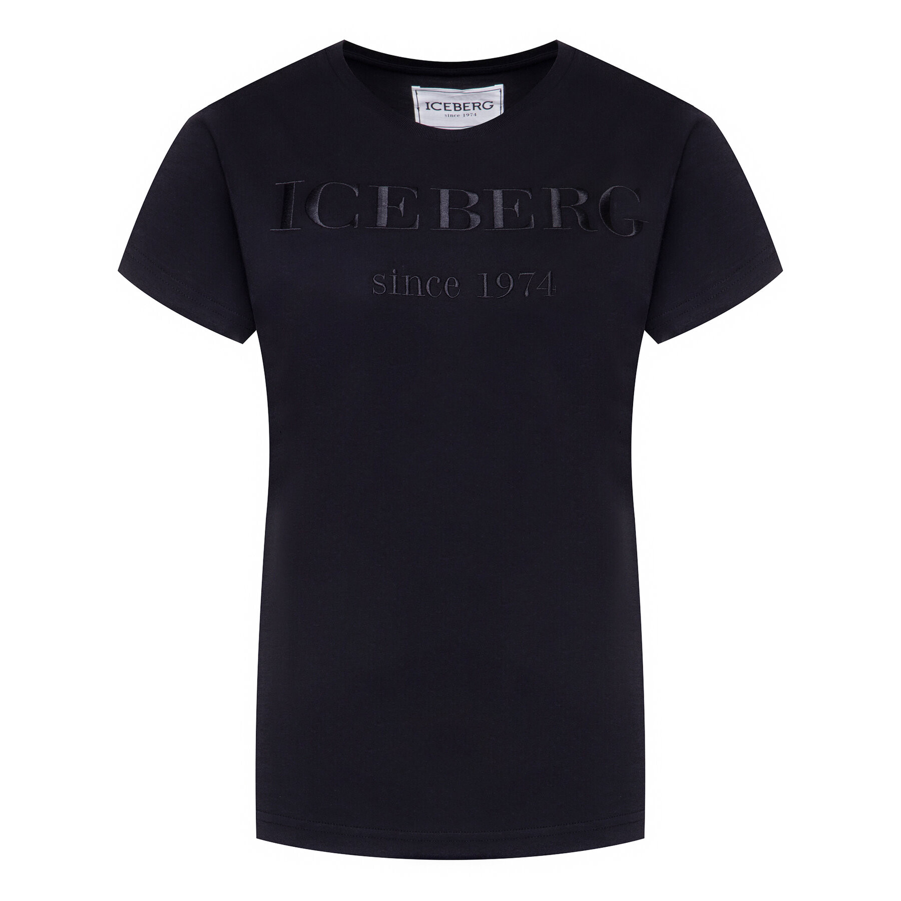 Iceberg T-Shirt 19II2P0F09A6331 Černá Regular Fit - Pepit.cz