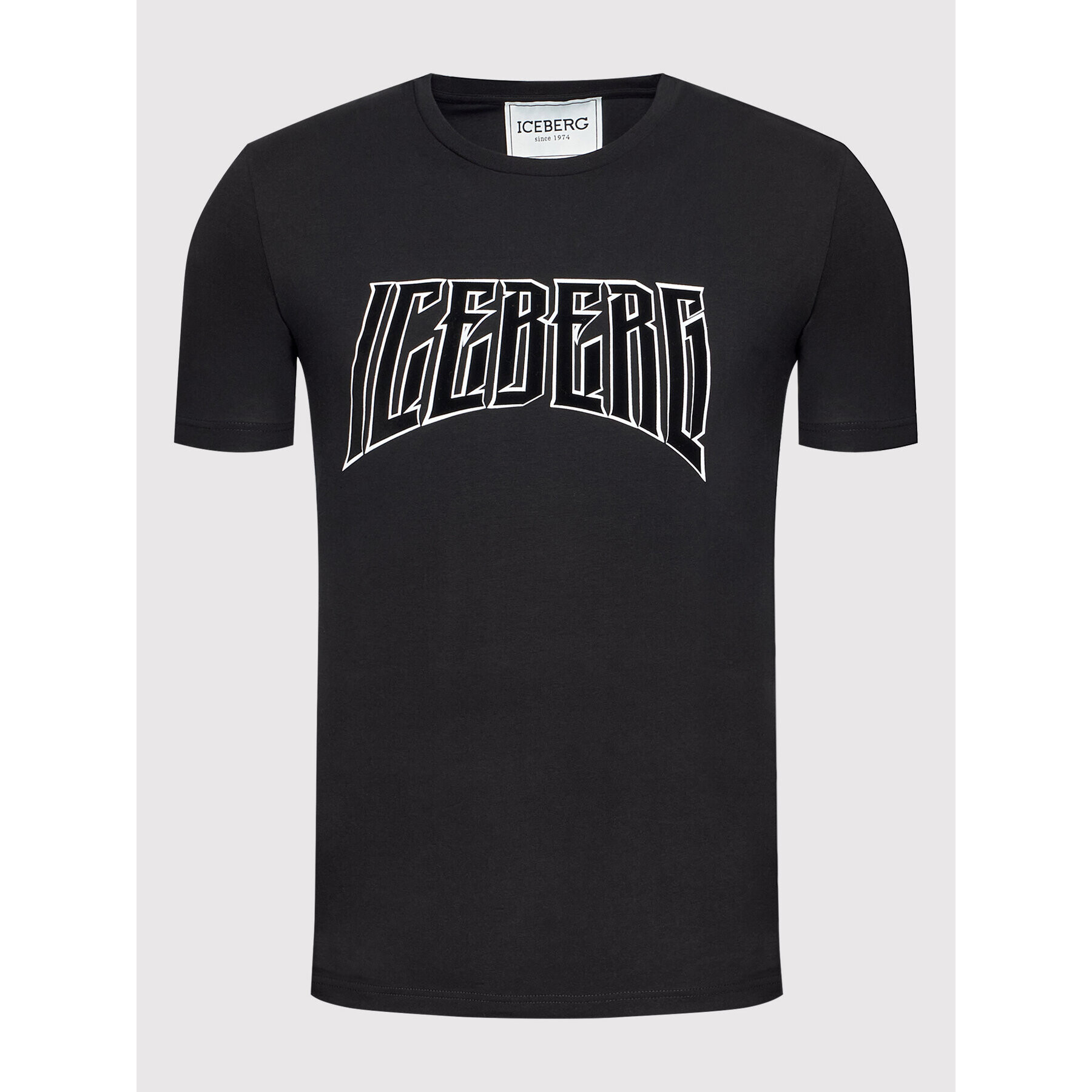 Iceberg T-Shirt 21II1P0F0256309 Černá Regular Fit - Pepit.cz