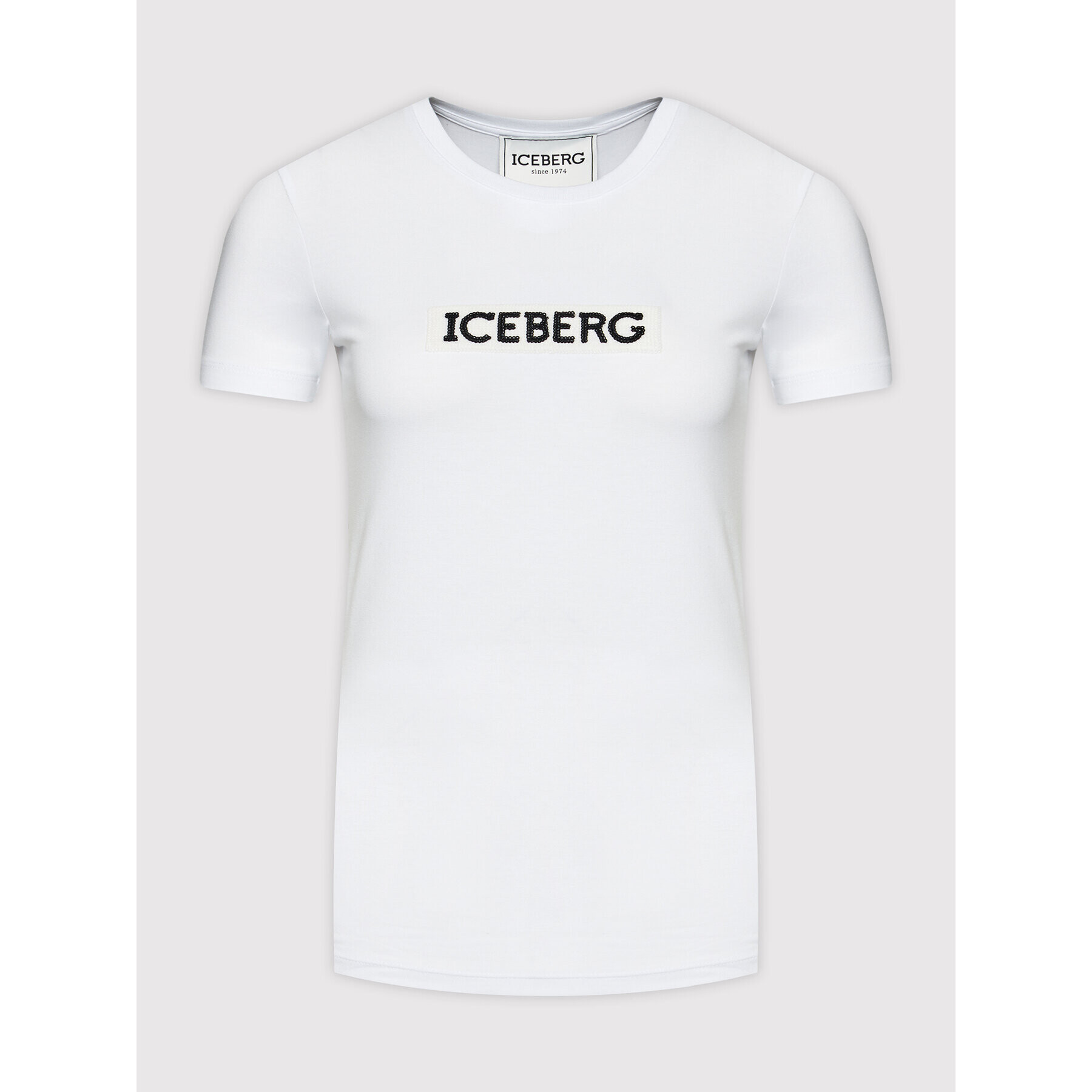 Iceberg T-Shirt 21II2P0F0716309 Bílá Regular Fit - Pepit.cz