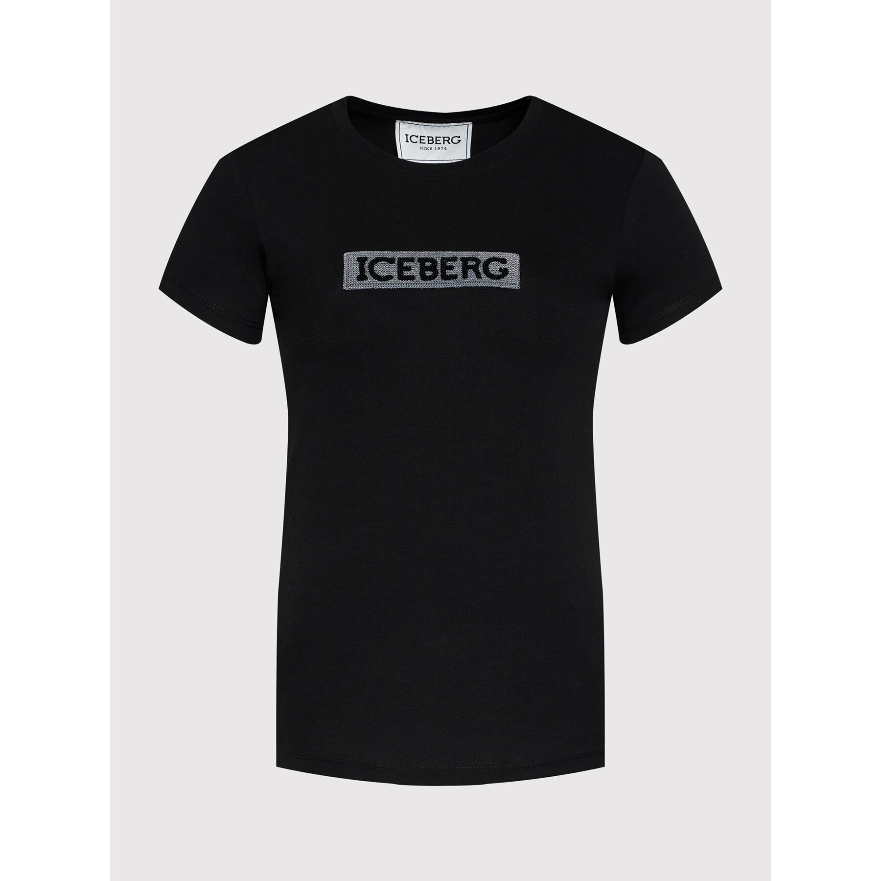 Iceberg T-Shirt 21II2P0F0716309 Černá Regular Fit - Pepit.cz