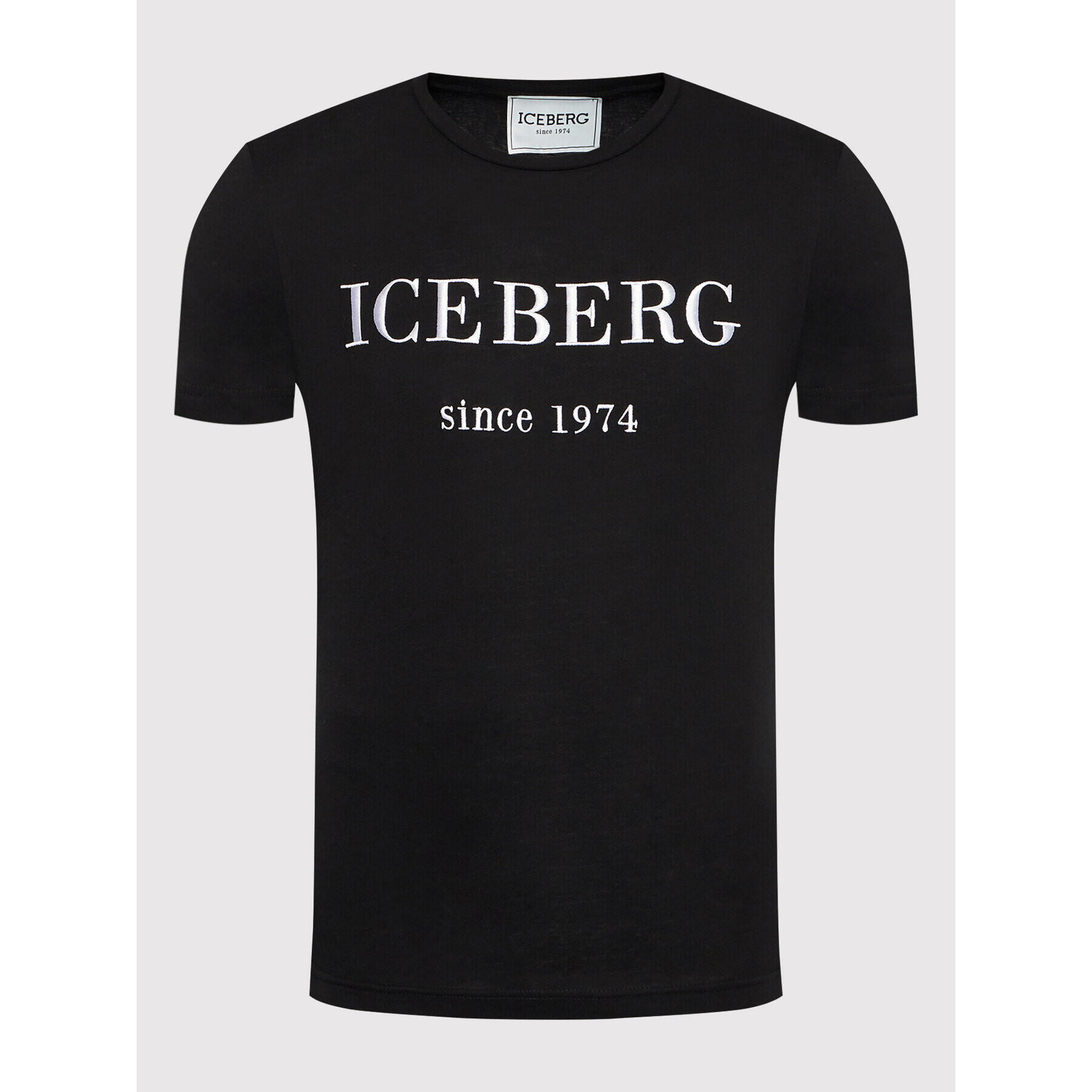 Iceberg T-Shirt 22II1P0F0146301 Černá Regular Fit - Pepit.cz