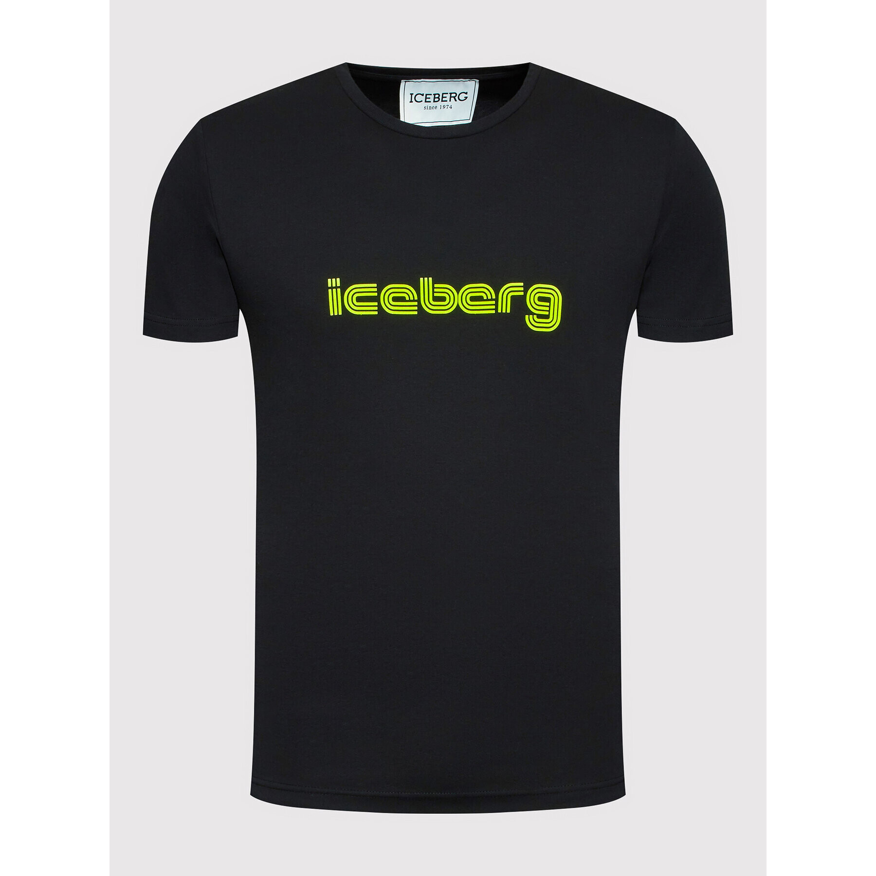 Iceberg T-Shirt 22II1P0F0176307 Černá Regular Fit - Pepit.cz