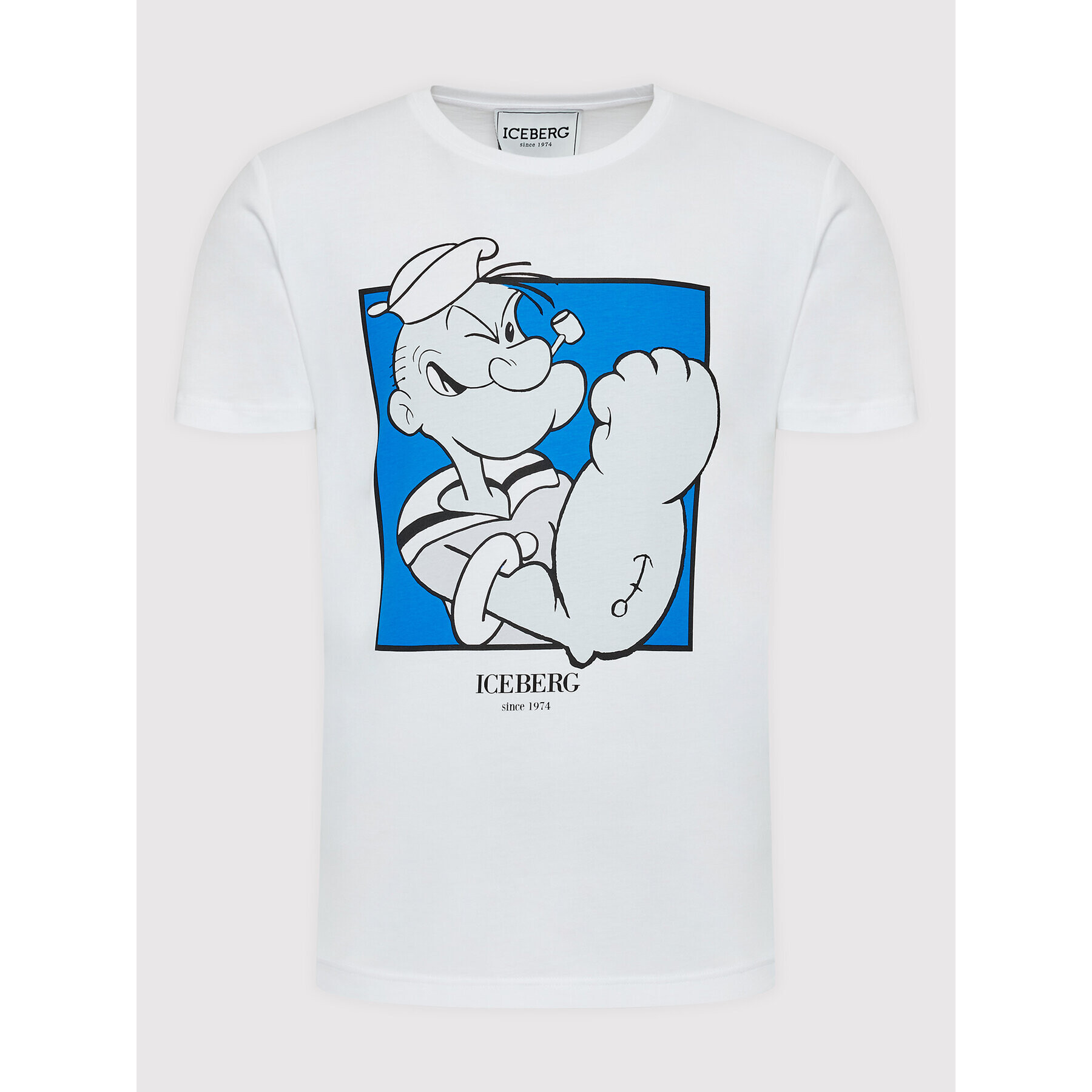 Iceberg T-Shirt 22II1P0F02463011101 Bílá Regular Fit - Pepit.cz