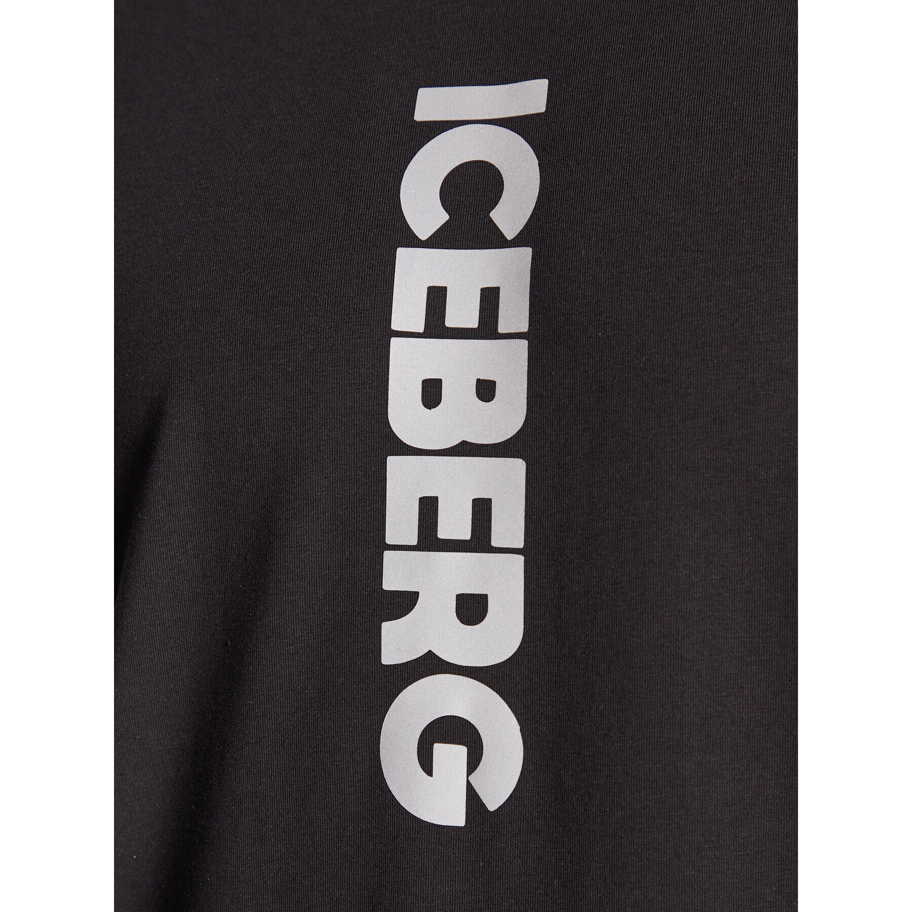 Iceberg T-Shirt 23EI1P0F013639A Černá Regular Fit - Pepit.cz