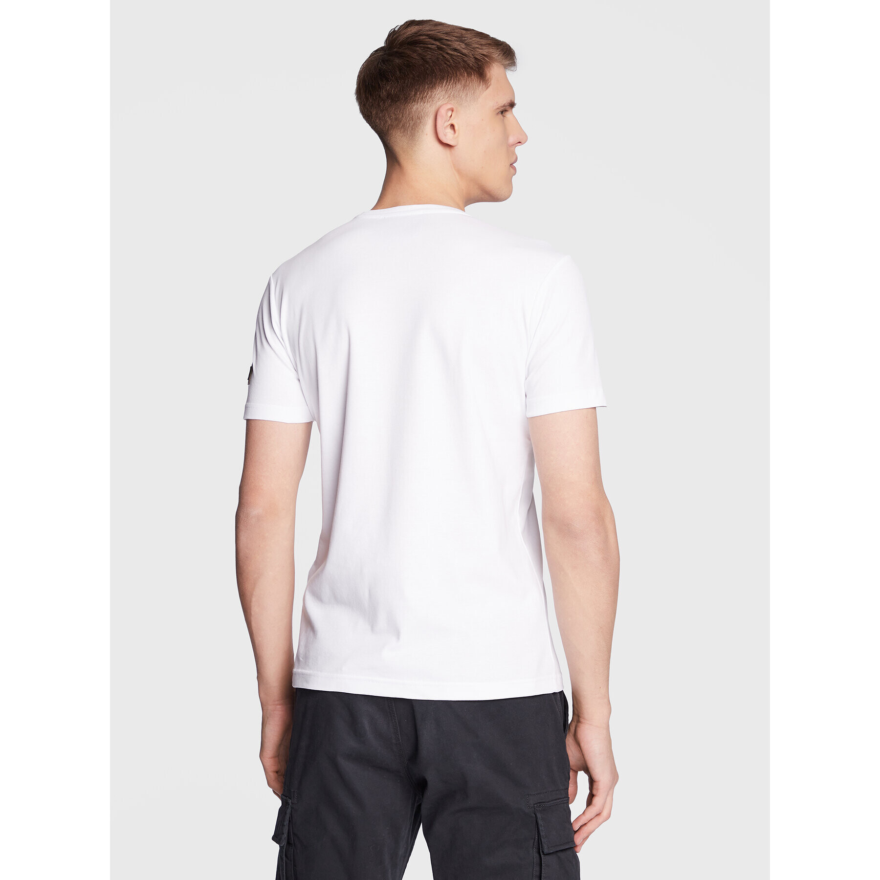 Iceberg T-Shirt F01C63071101 Bílá Regular Fit - Pepit.cz