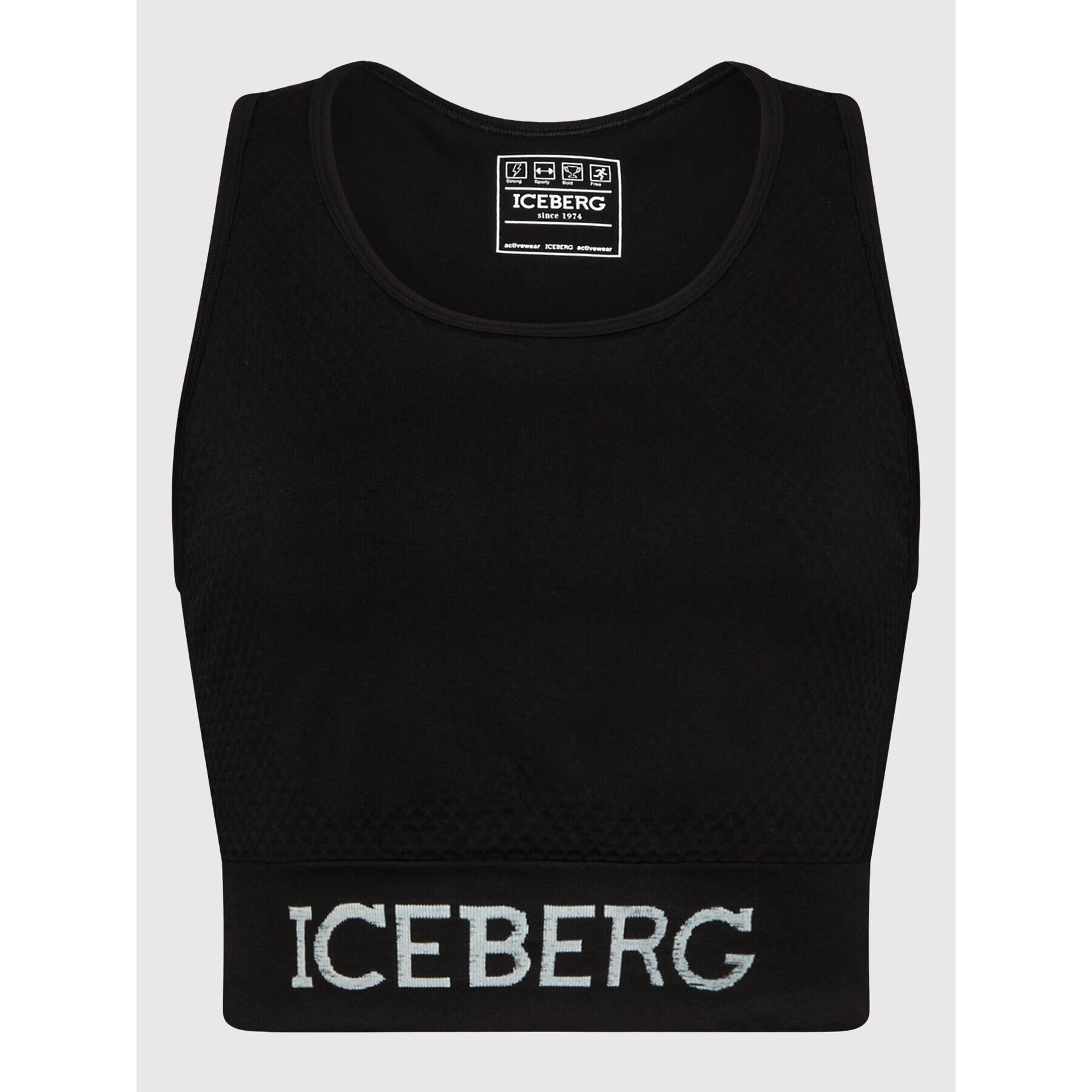 Iceberg Top 22EI2P0TA136303 Černá Slim Fit - Pepit.cz