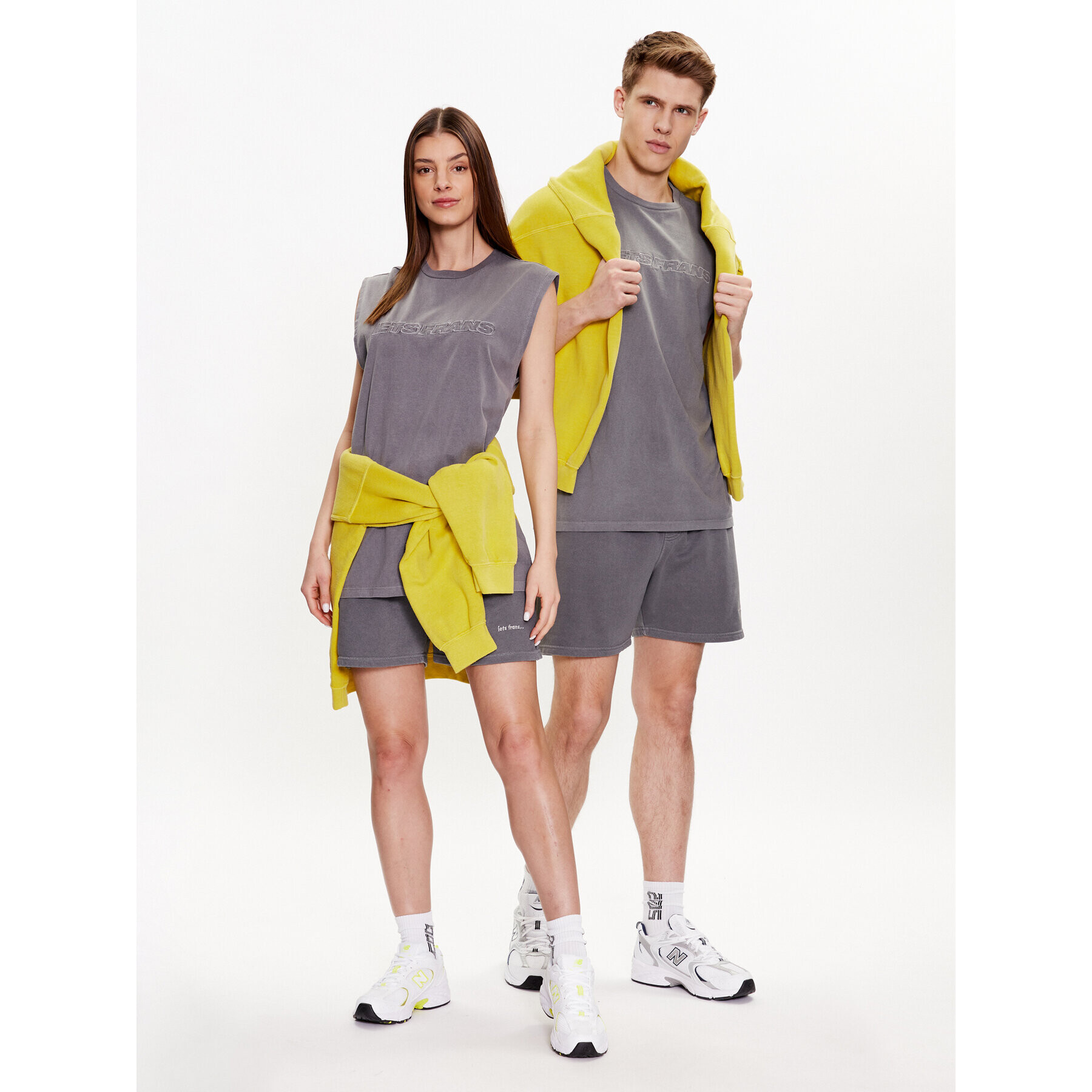 iets frans… Sportovní kraťasy IF WASHED 74794736 Černá Loose Fit - Pepit.cz