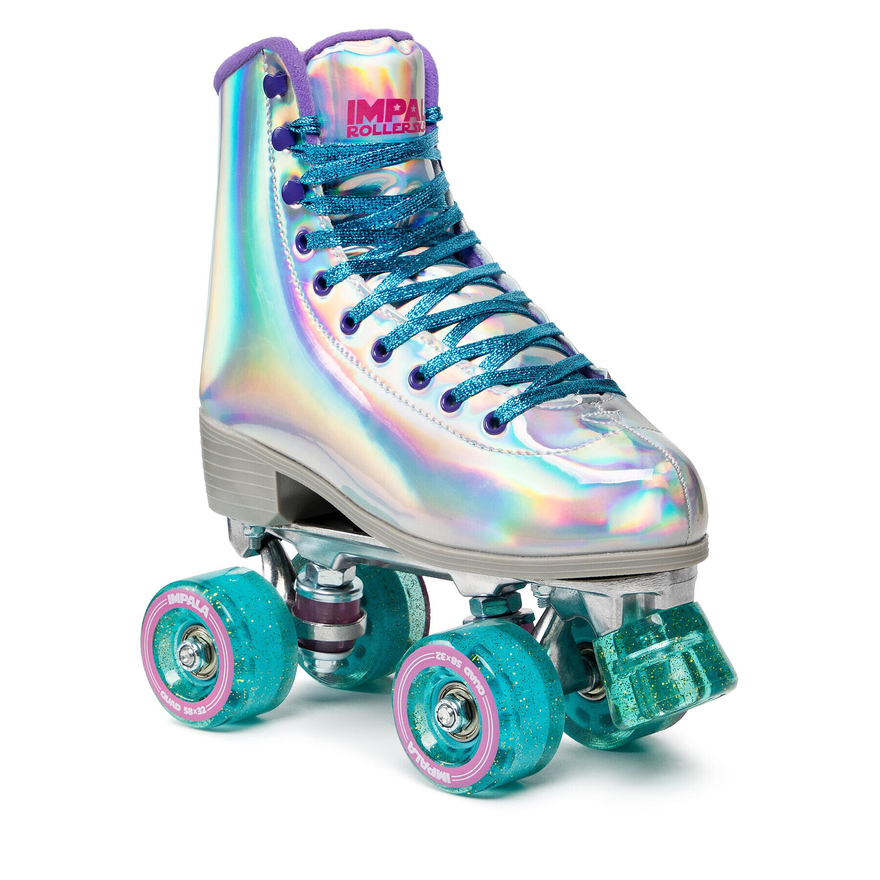 Impala Retro kolečkové brusle Rollerskate A084-12616 Stříbrná - Pepit.cz