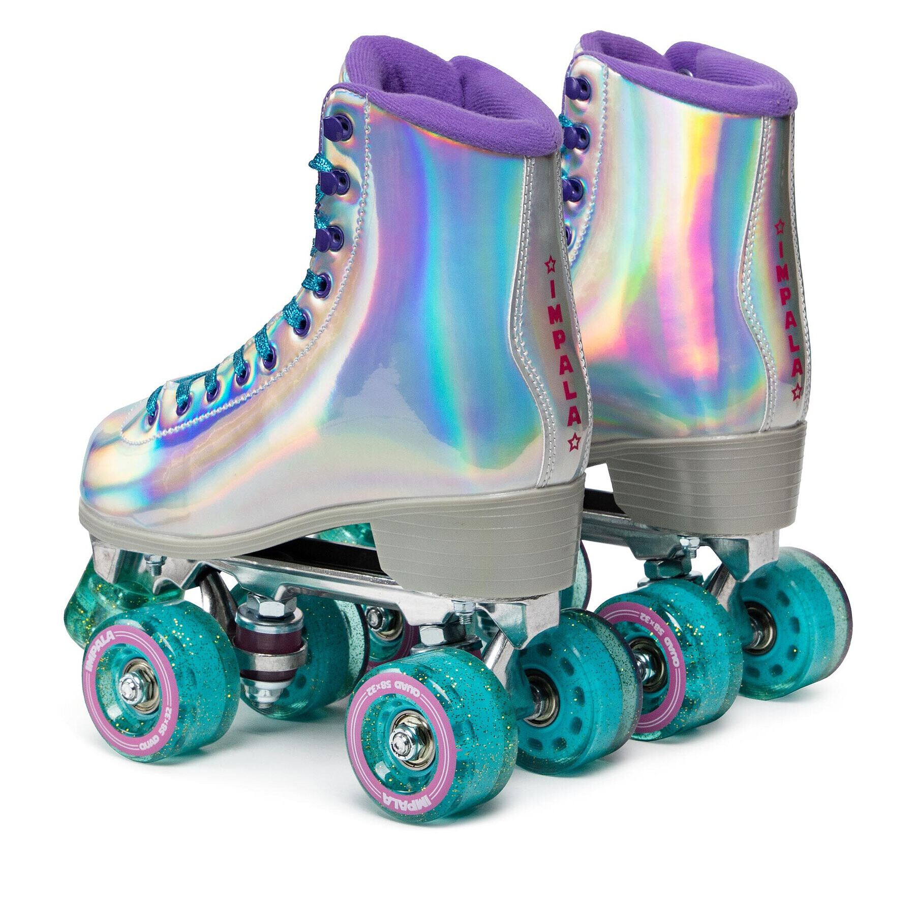 Impala Retro kolečkové brusle Rollerskate A084-12616 Stříbrná - Pepit.cz