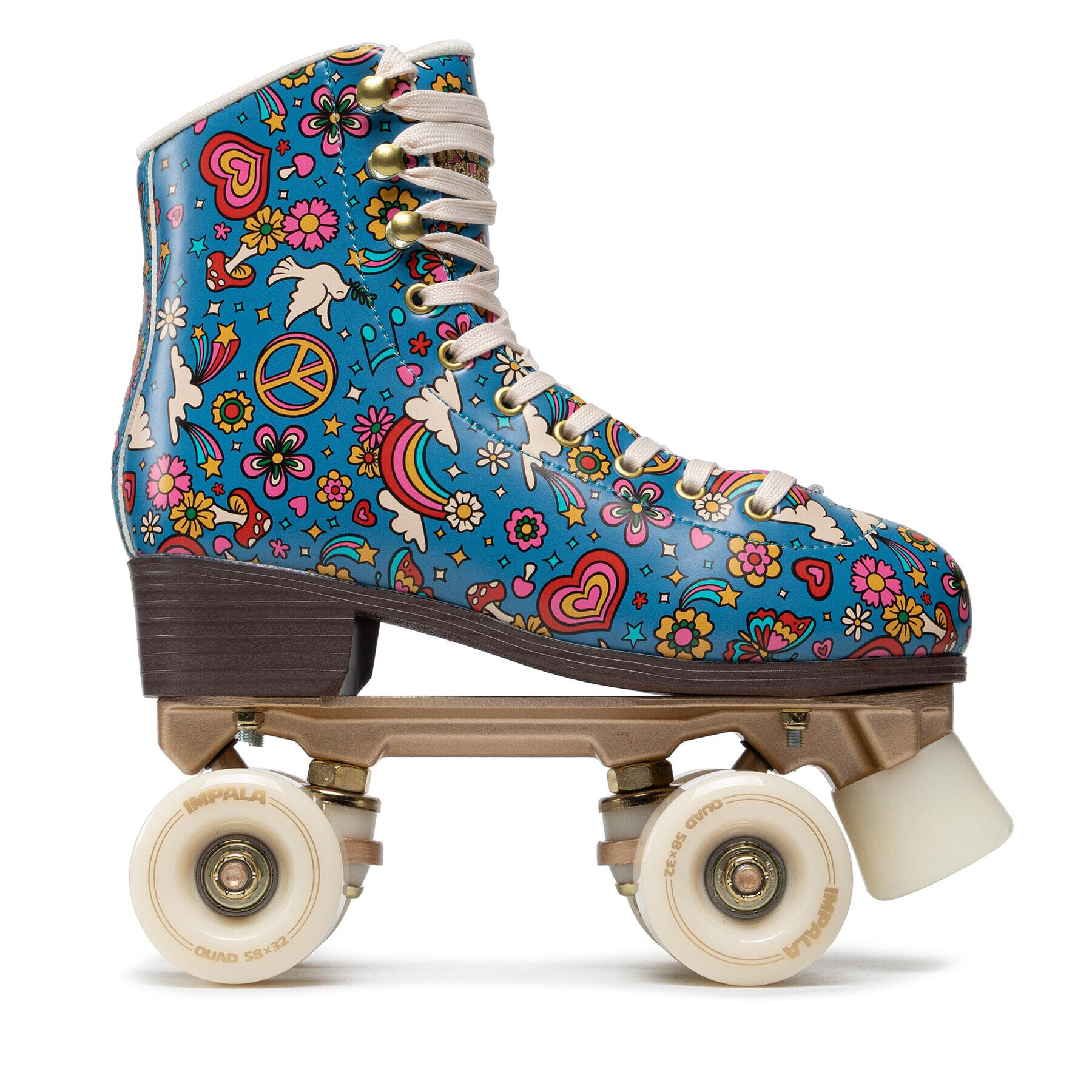 Impala Retro kolečkové brusle Rollerskate A084-12719 Modrá - Pepit.cz