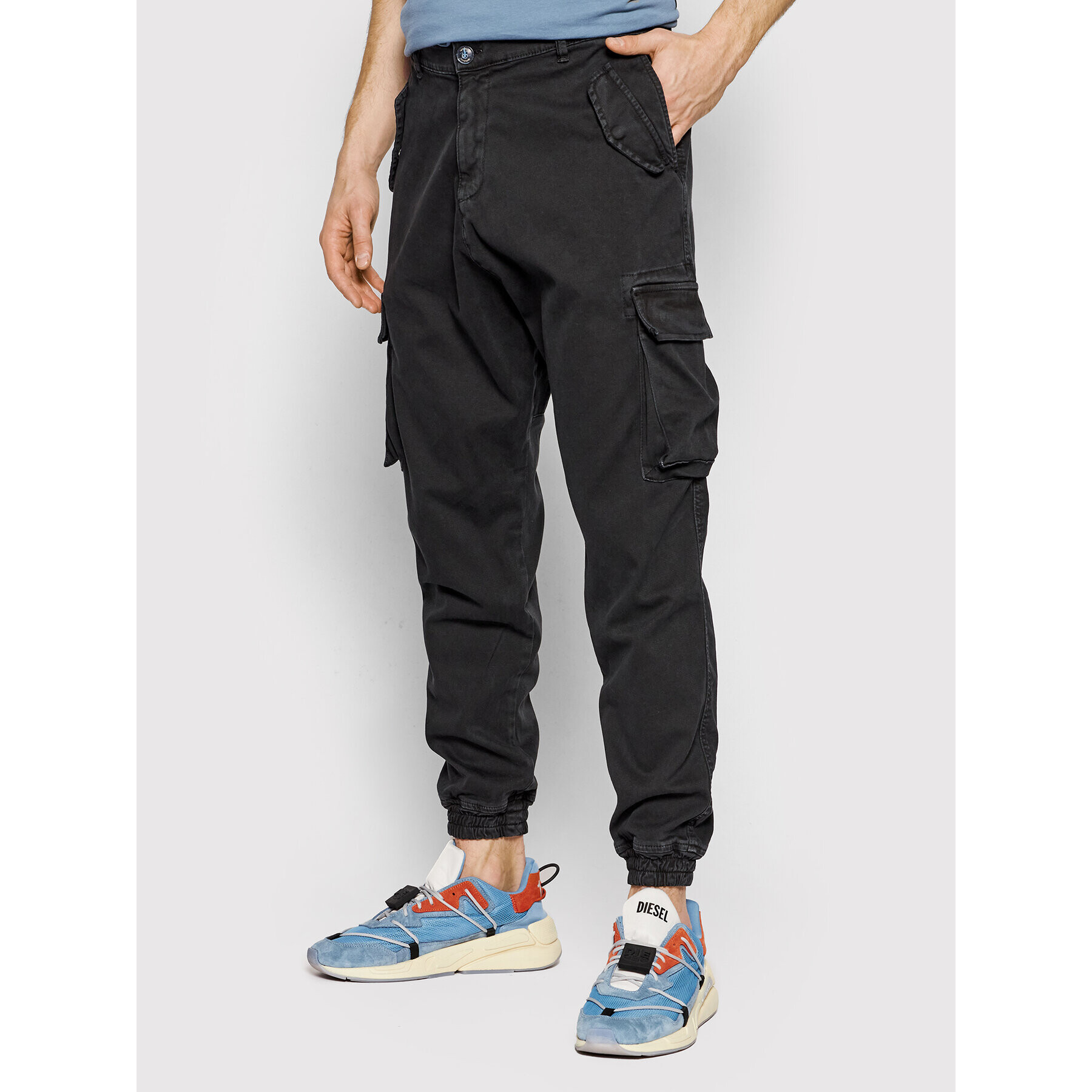 Imperial Joggers kalhoty P640314604 Černá Regular Fit - Pepit.cz