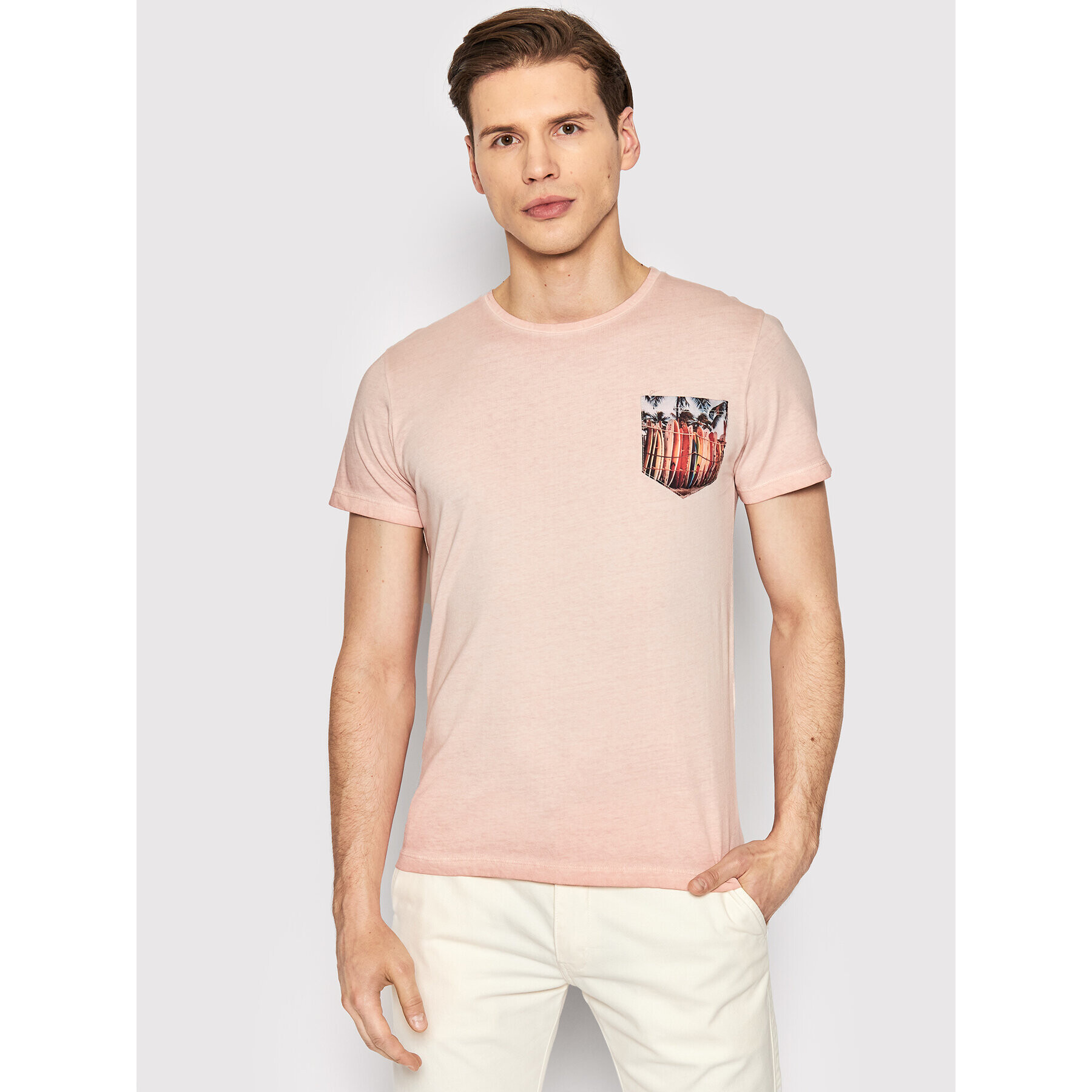 Imperial T-Shirt T6407E169 Růžová Regular Fit - Pepit.cz