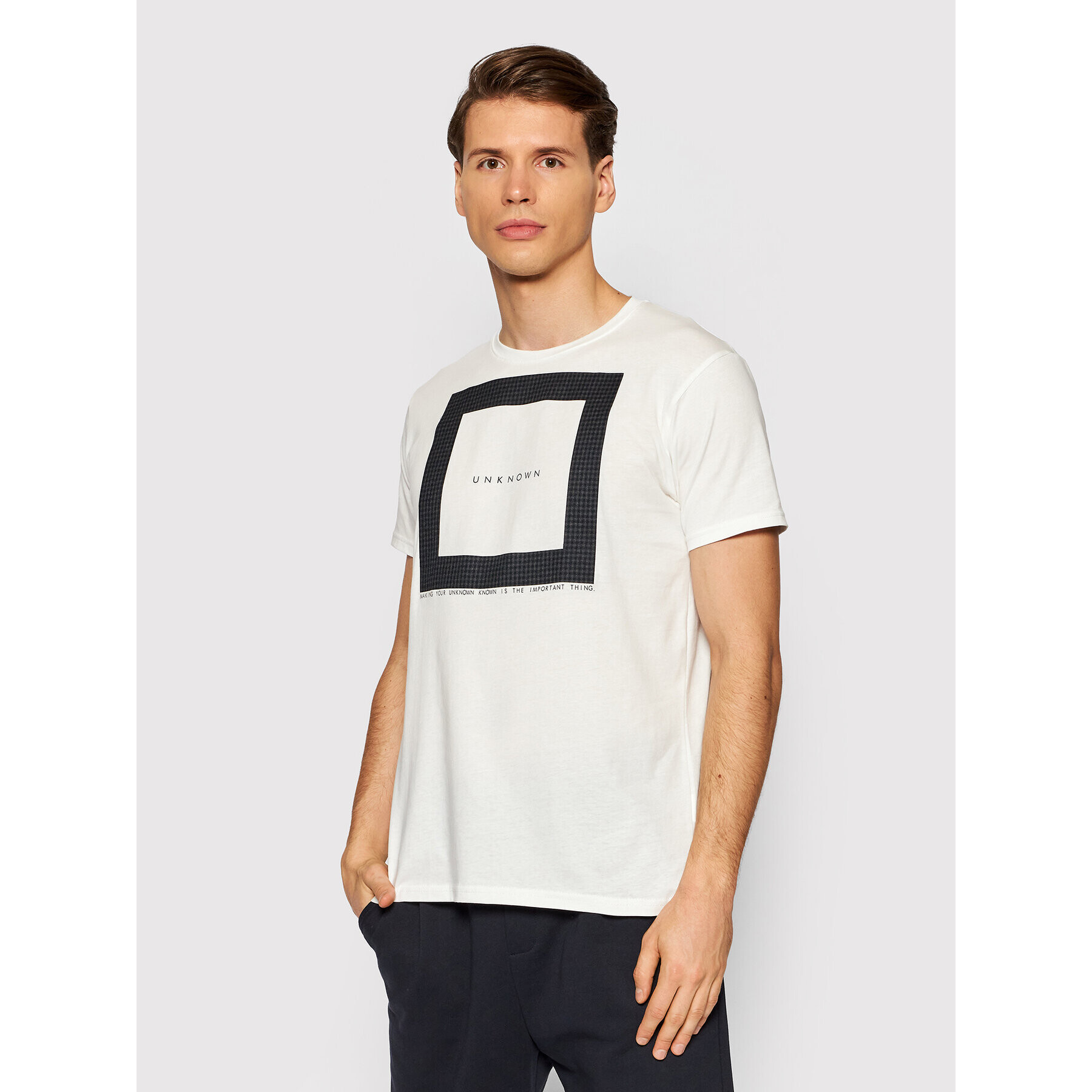 Imperial T-Shirt T6410128IM Bílá Regular Fit - Pepit.cz