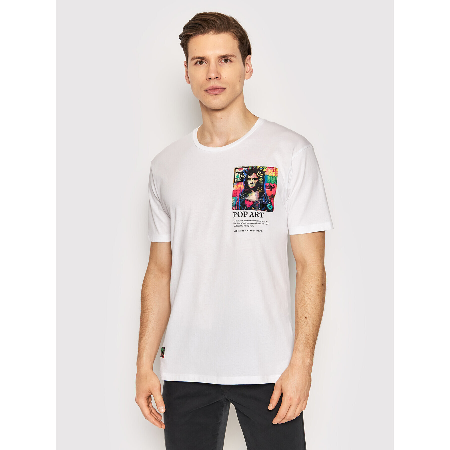 Imperial T-Shirt T6410153IM Bílá Regular Fit - Pepit.cz