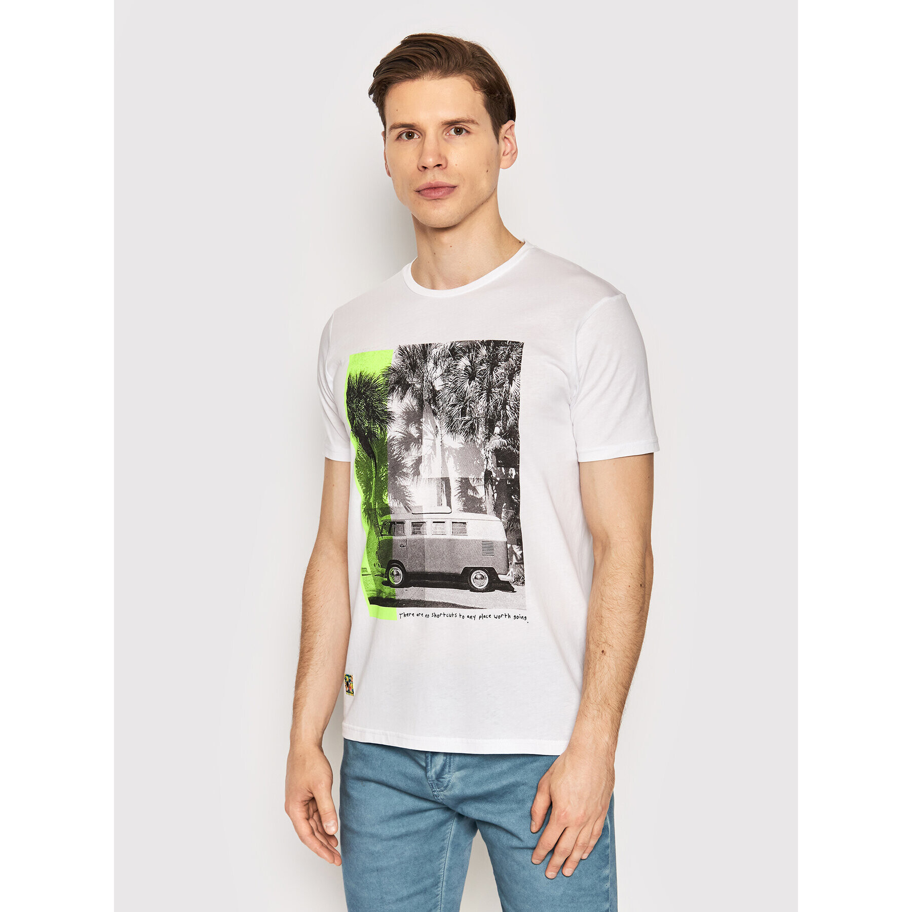 Imperial T-Shirt T6410154IM Bílá Regular Fit - Pepit.cz