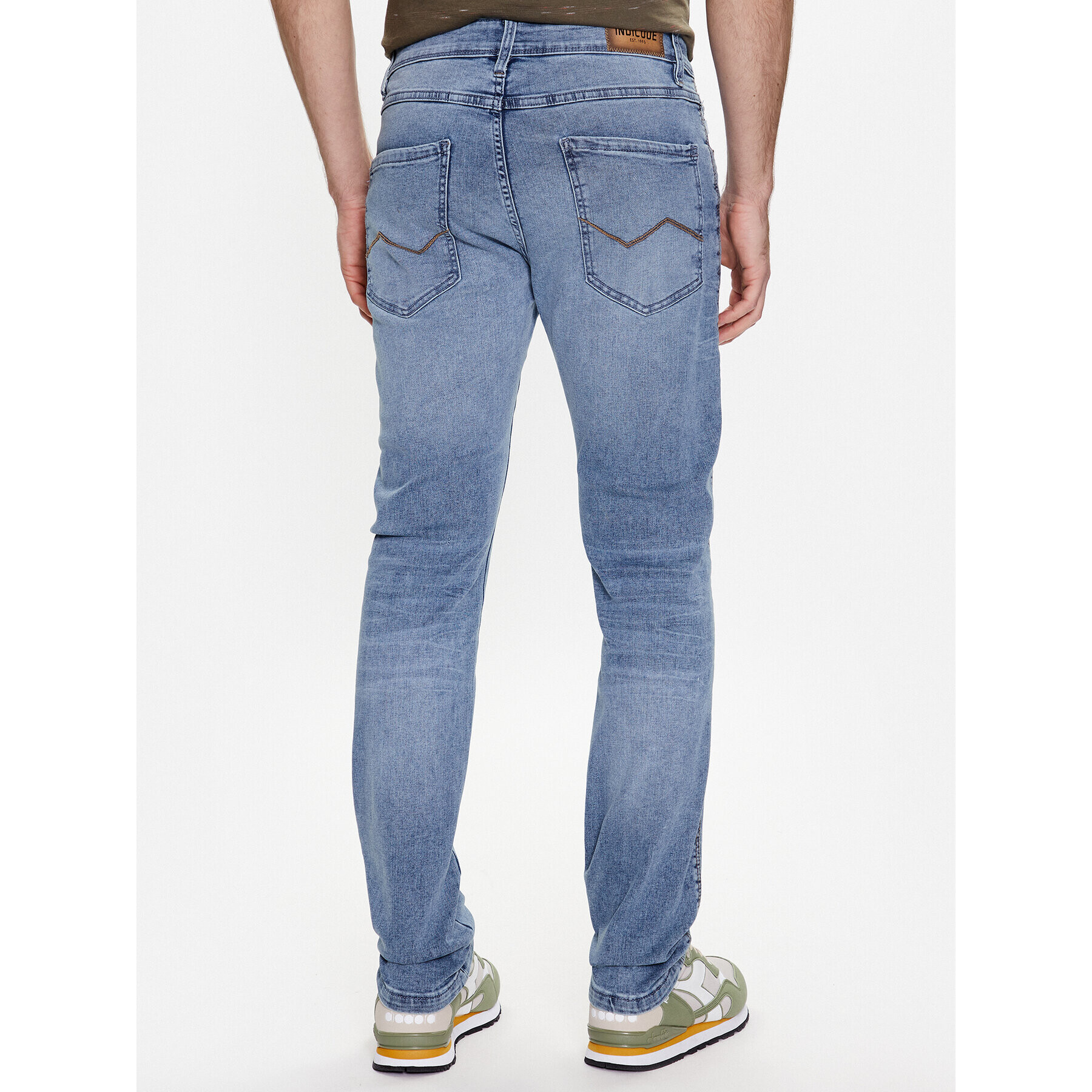 INDICODE Jeansy Dave Hydro Denim 65-234 Modrá Regular Fit - Pepit.cz