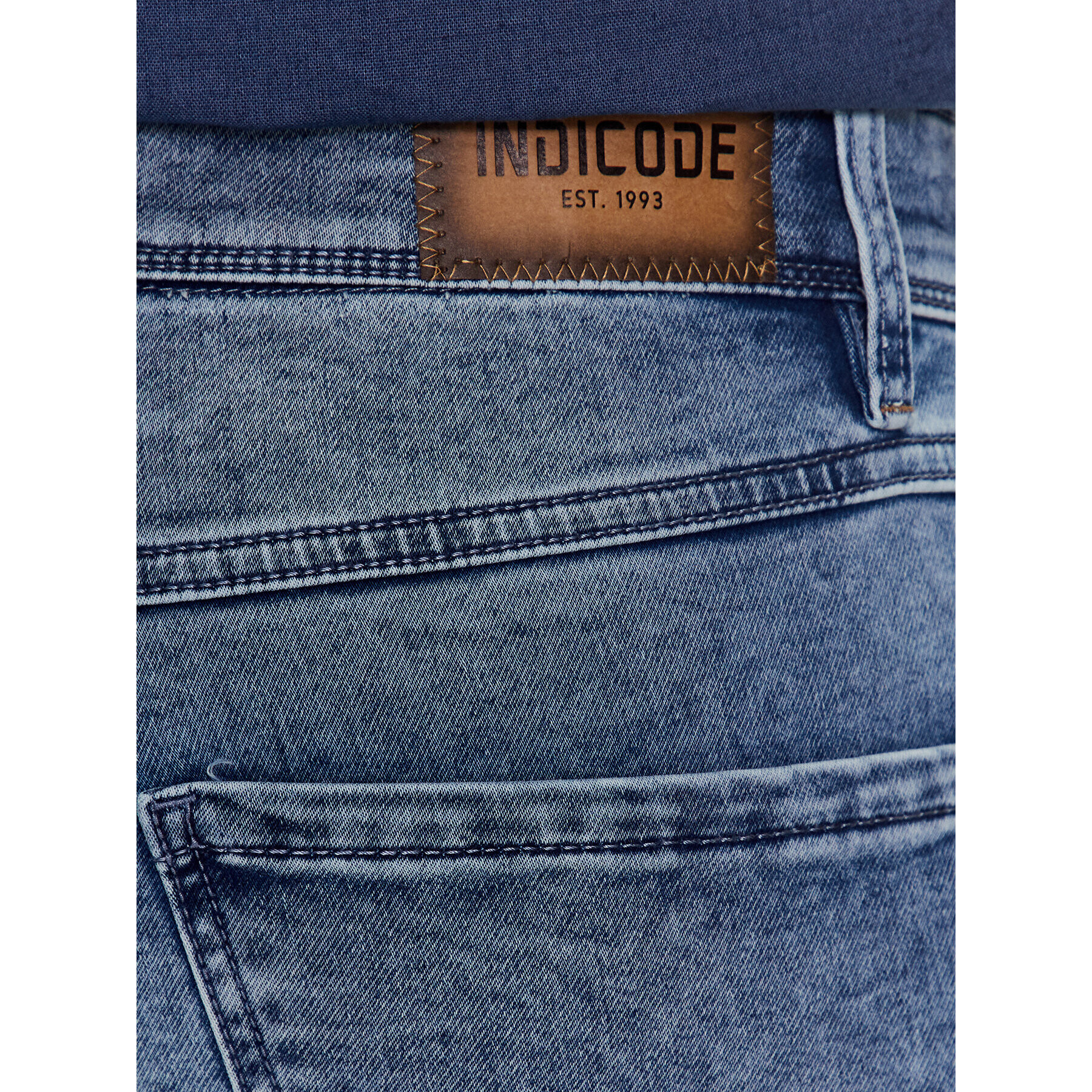 INDICODE Jeansy Dave Jogger 65-362 Modrá Regular Fit - Pepit.cz