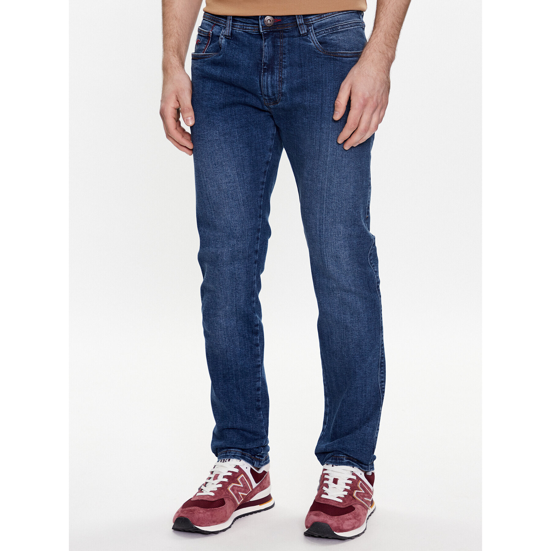 INDICODE Jeansy Dave PK 65-364 Tmavomodrá Regular Fit - Pepit.cz