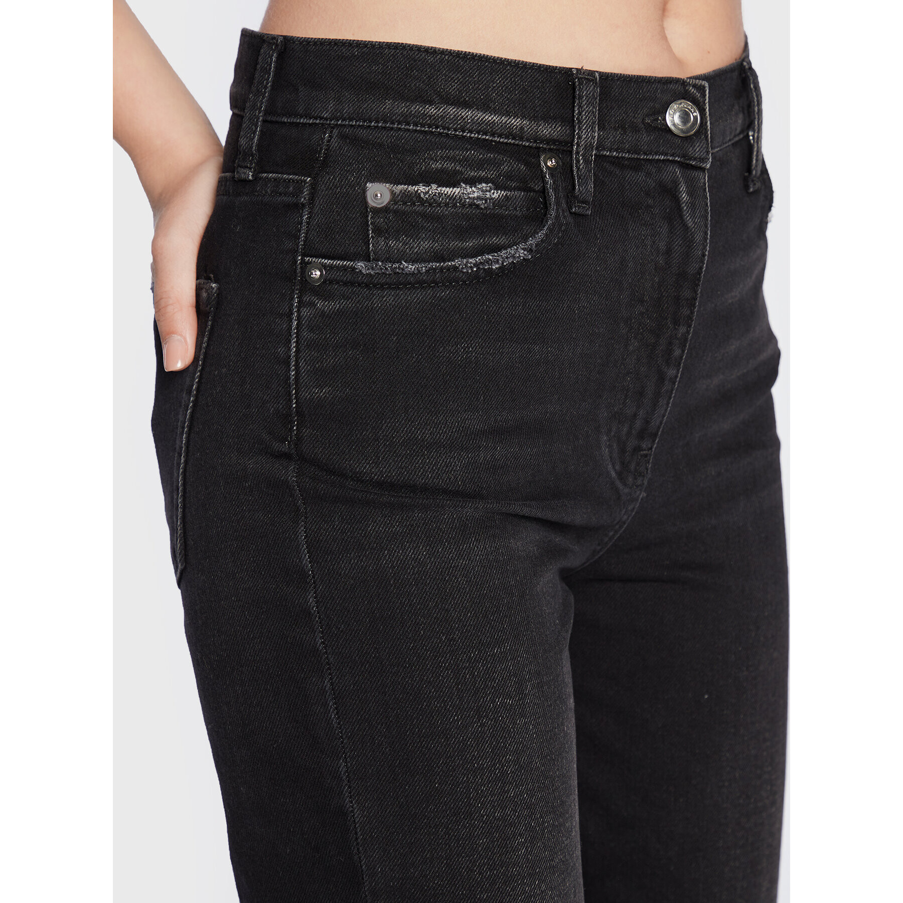 IRO Jeansy Redon AR607 Černá Straight Fit - Pepit.cz