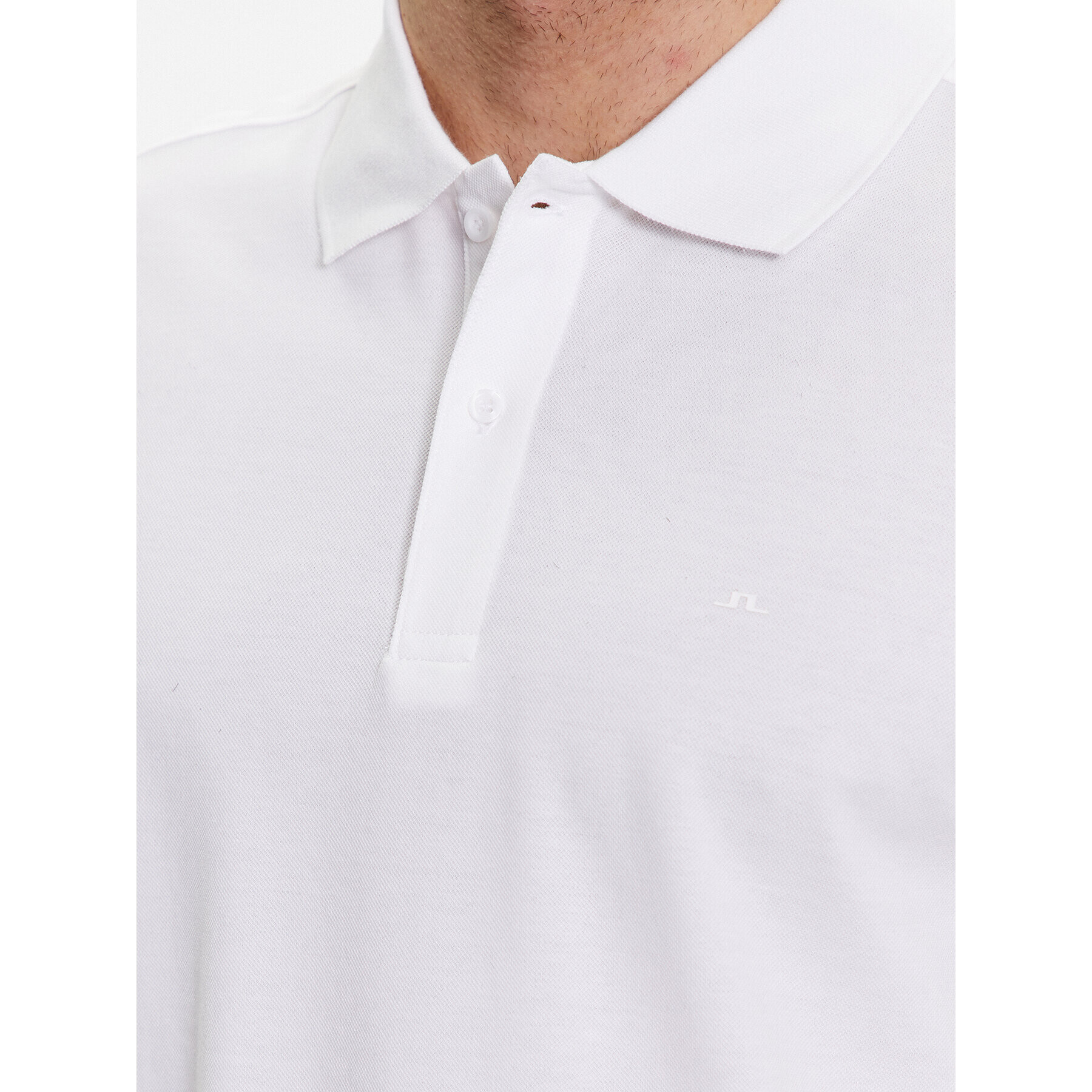 J.Lindeberg Polokošile Troy FMJT09639 Bílá Regular Fit - Pepit.cz