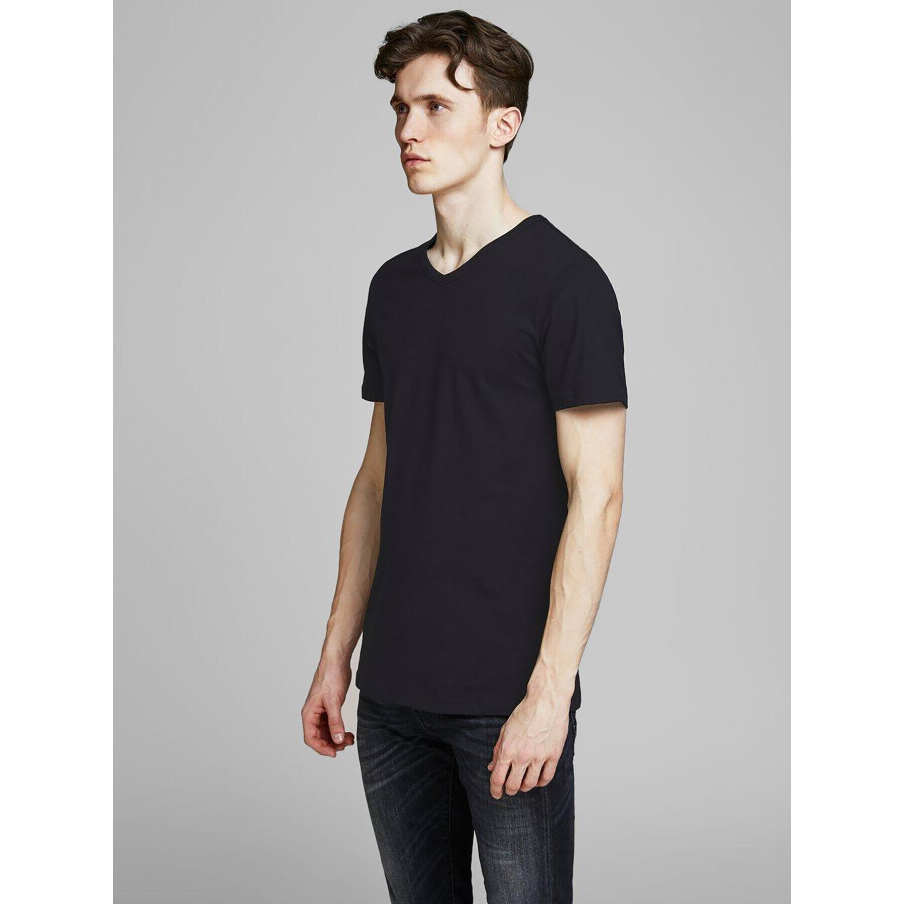 Jack&Jones 2-dílná sada T-shirts Basic 12133914 Černá Slim Fit - Pepit.cz