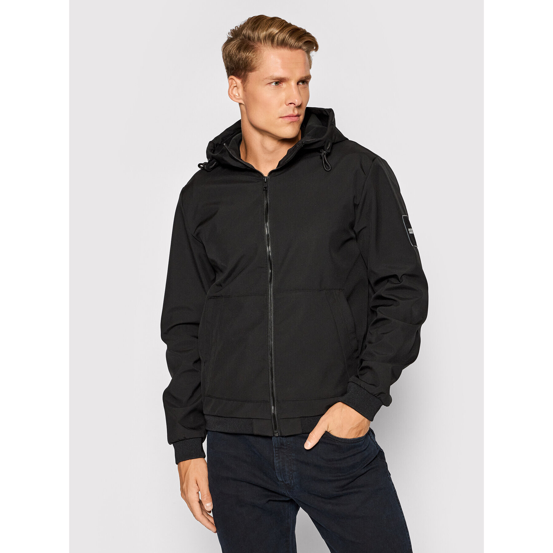 Jack&Jones Bunda pro přechodné období Classic 12195434 Černá Regular Fit - Pepit.cz