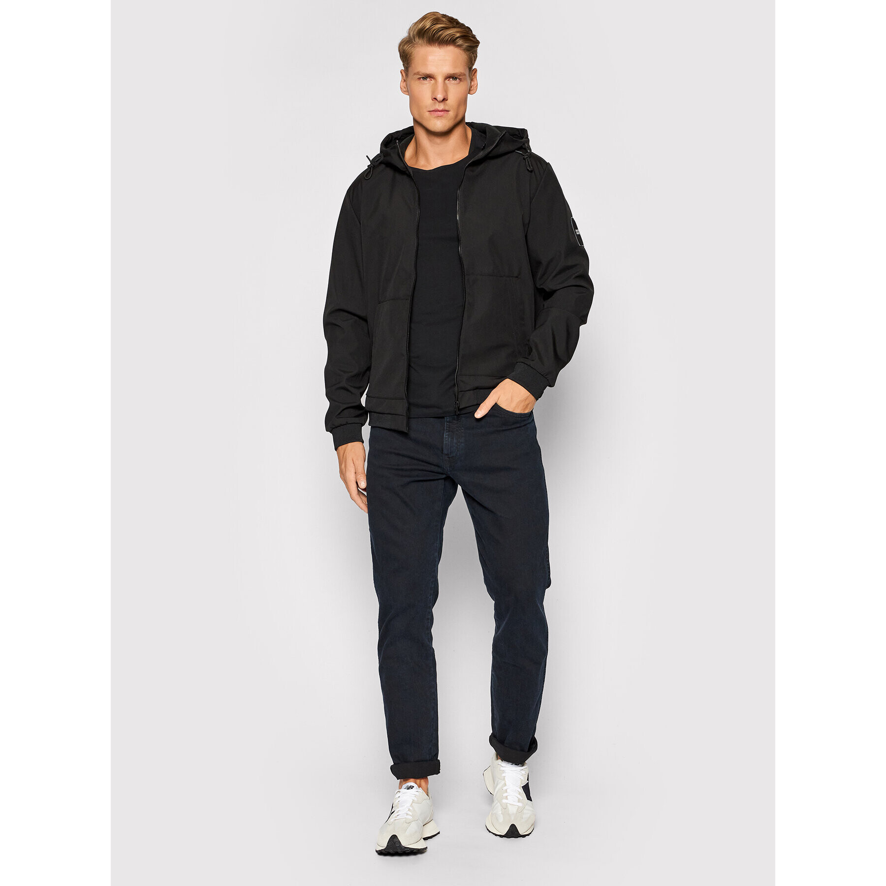 Jack&Jones Bunda pro přechodné období Classic 12195434 Černá Regular Fit - Pepit.cz