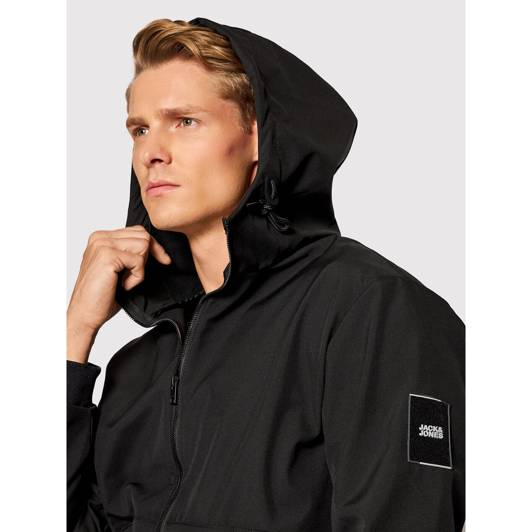 Jack&Jones Bunda pro přechodné období Classic 12195434 Černá Regular Fit - Pepit.cz