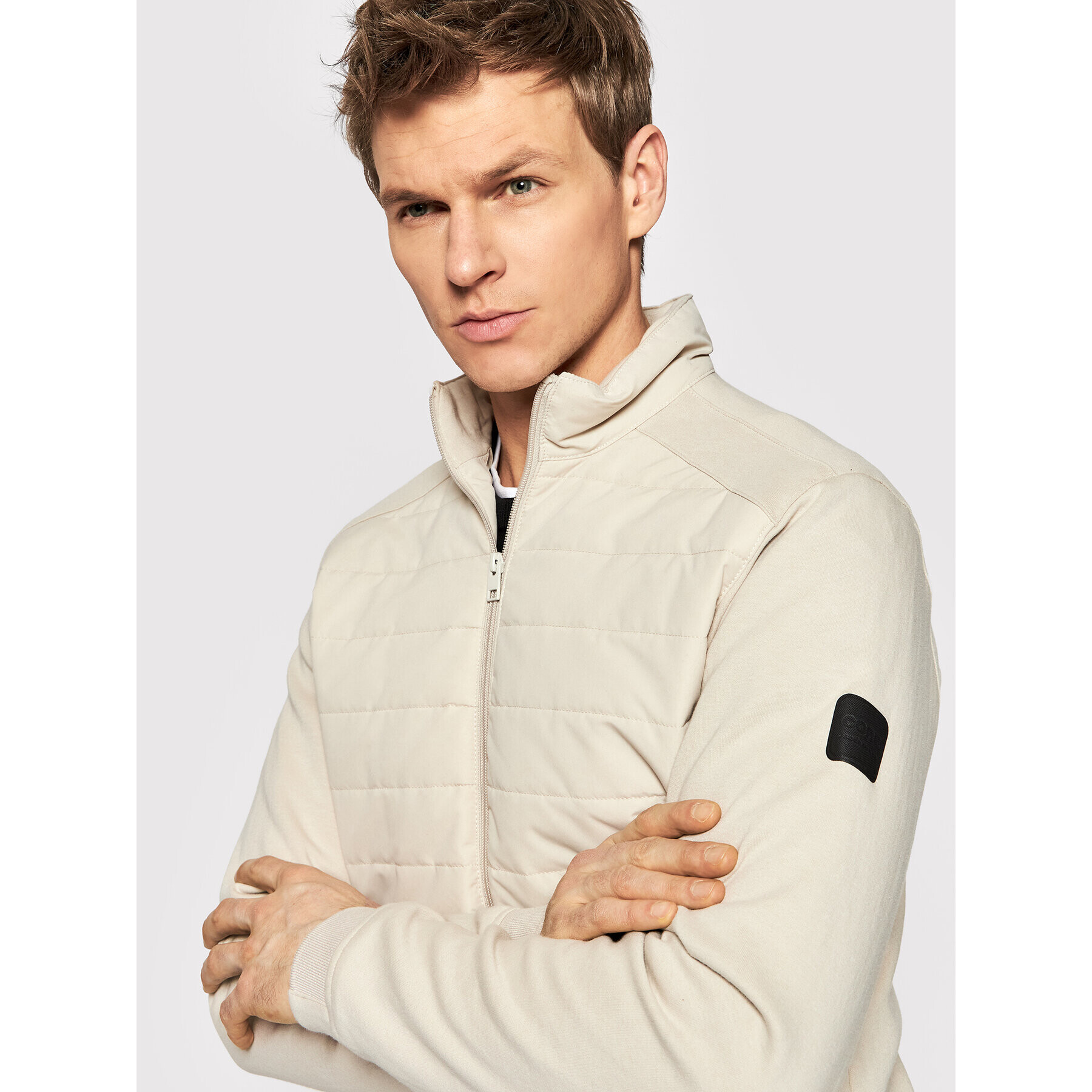 Jack&Jones Bunda pro přechodné období Clay 12202968 Béžová Regular Fit - Pepit.cz