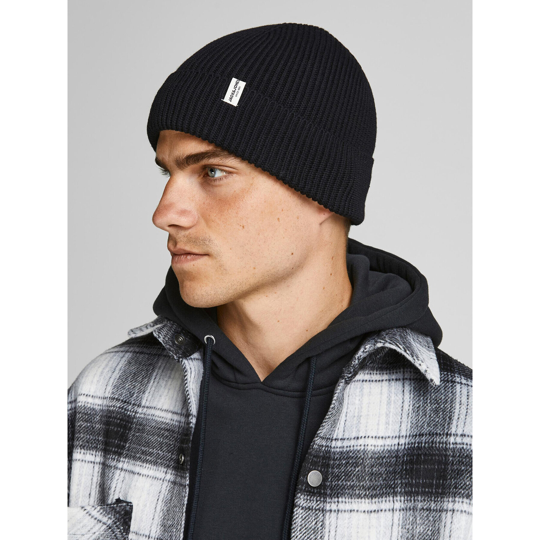 Jack&Jones Čepice 12193386 Černá - Pepit.cz