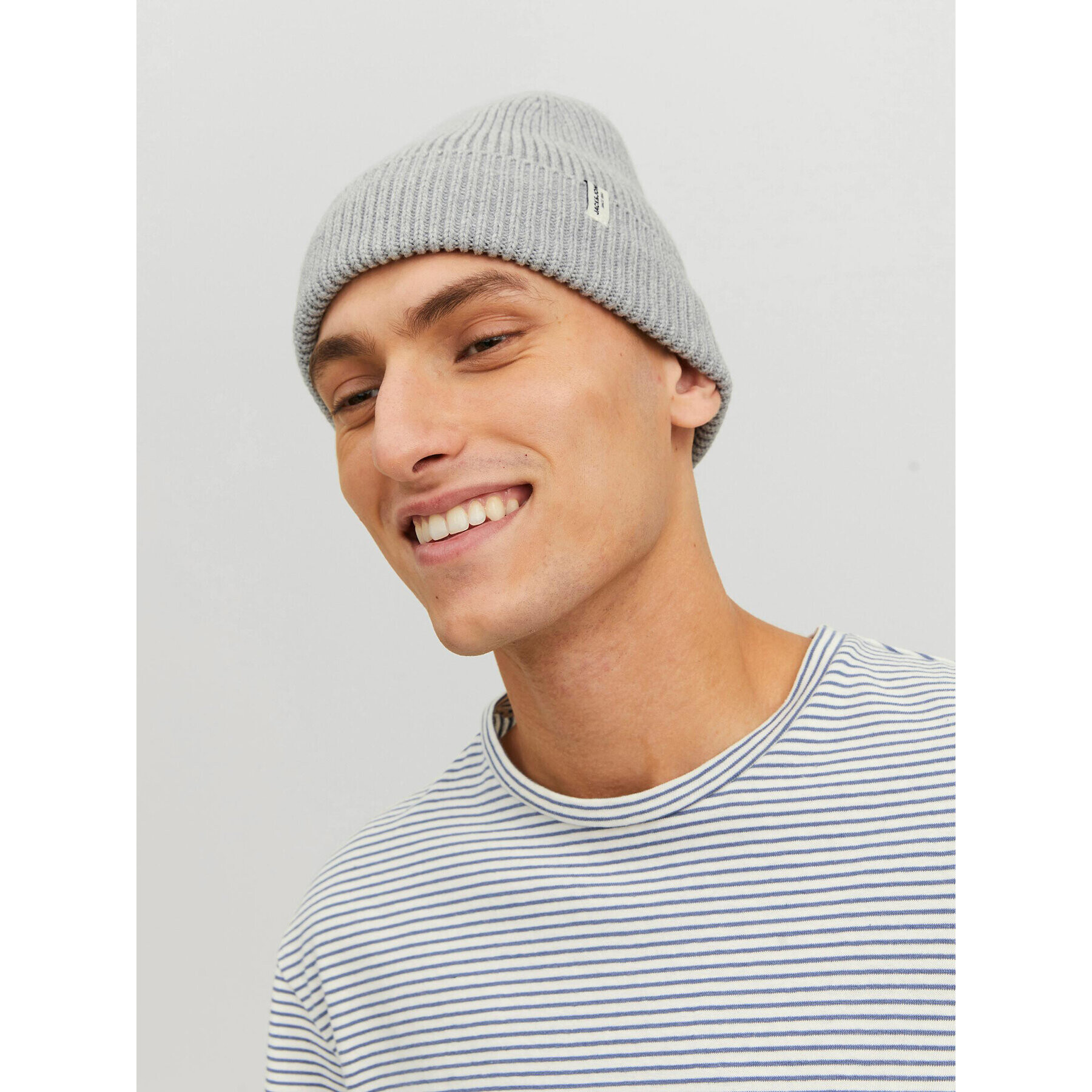 Jack&Jones Čepice 12193386 Šedá - Pepit.cz