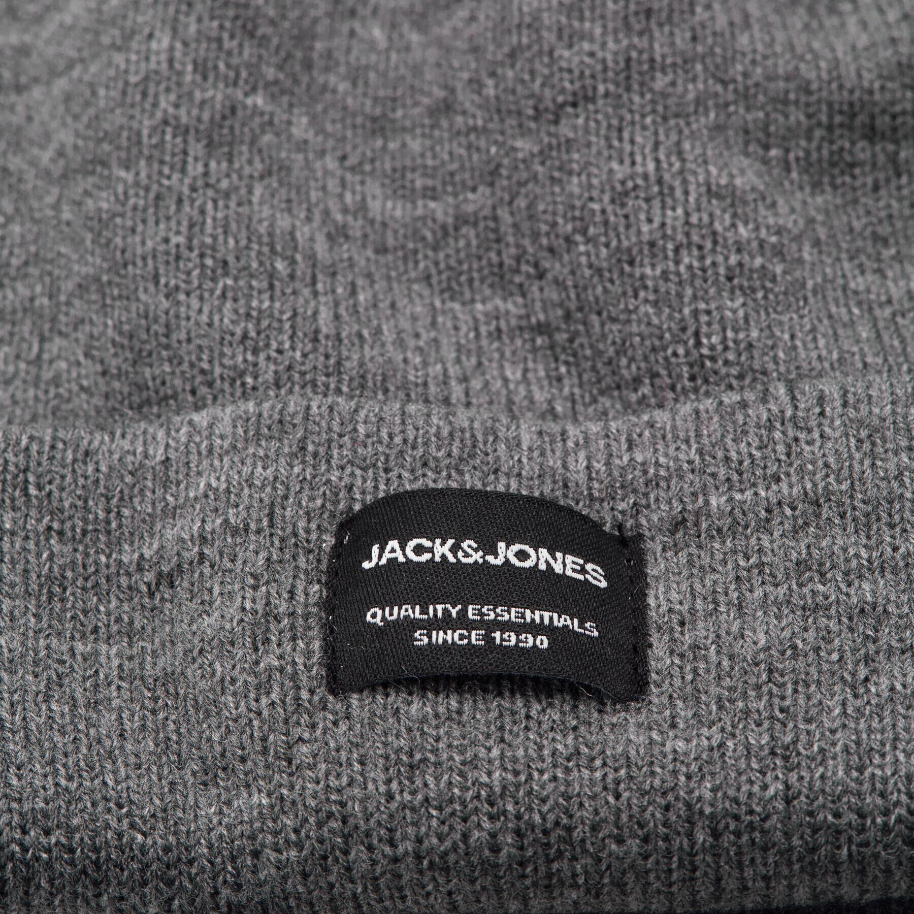 Jack&Jones Čepice a rukavice 12168383 Šedá - Pepit.cz