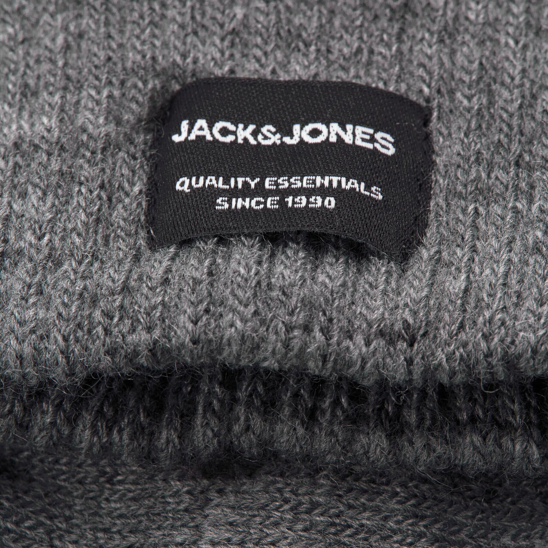 Jack&Jones Čepice a rukavice 12168383 Šedá - Pepit.cz