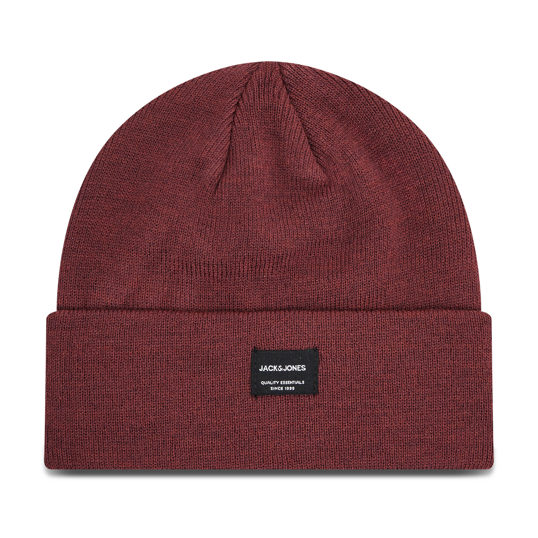 Jack&Jones Čepice Jacdna Beanie Noos 12092815 Bordó - Pepit.cz