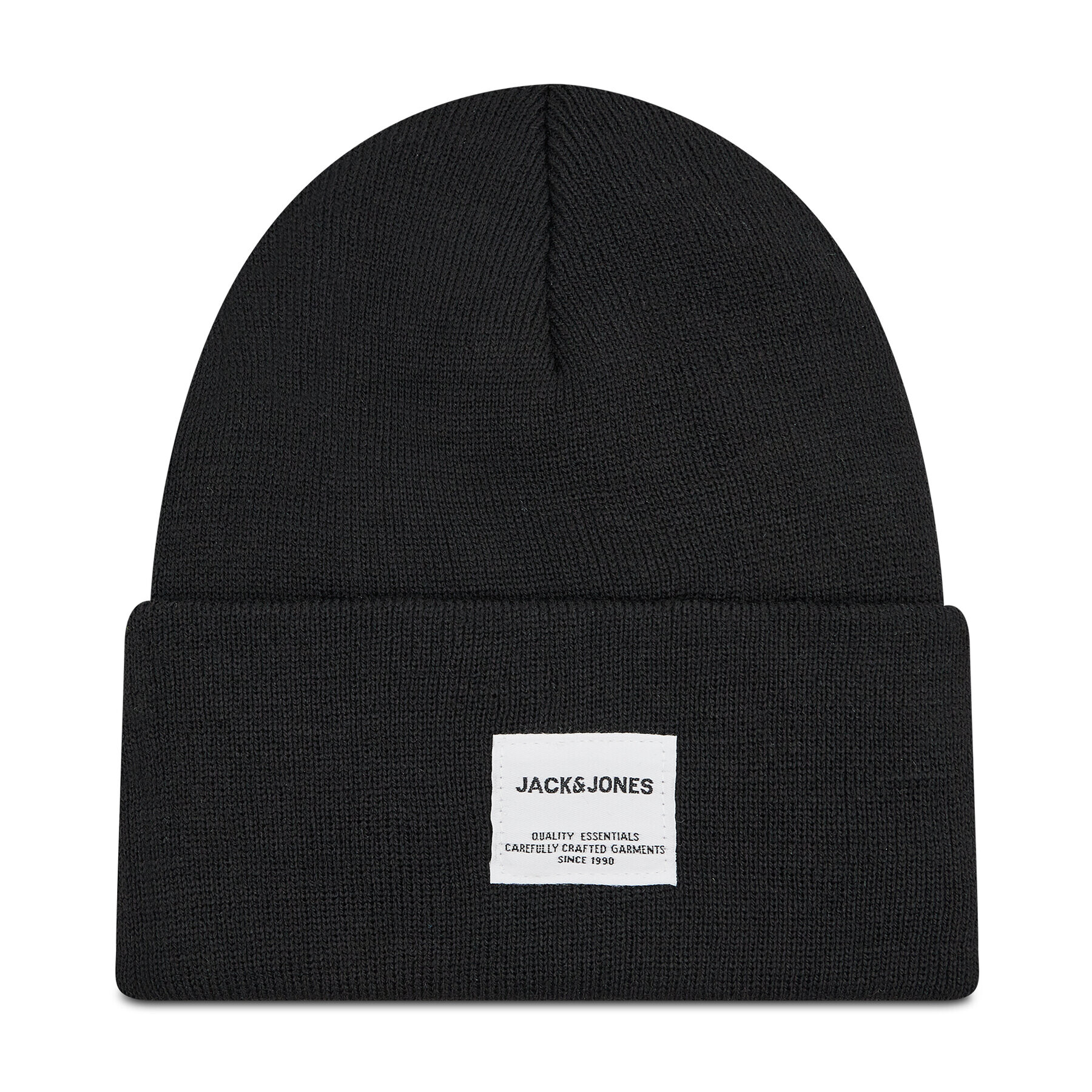 Jack&Jones Čepice Jaclong Knit Beanie 12150627 Černá - Pepit.cz