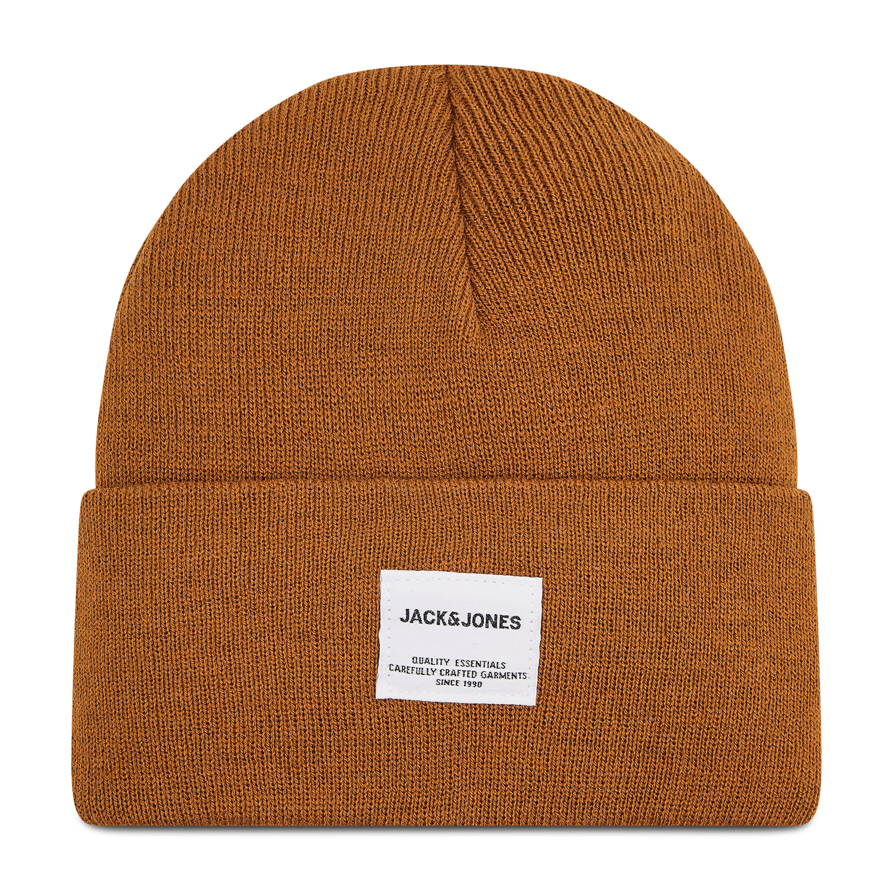 Jack&Jones Čepice Jaclong Knit Beanie 12150627 Hnědá - Pepit.cz