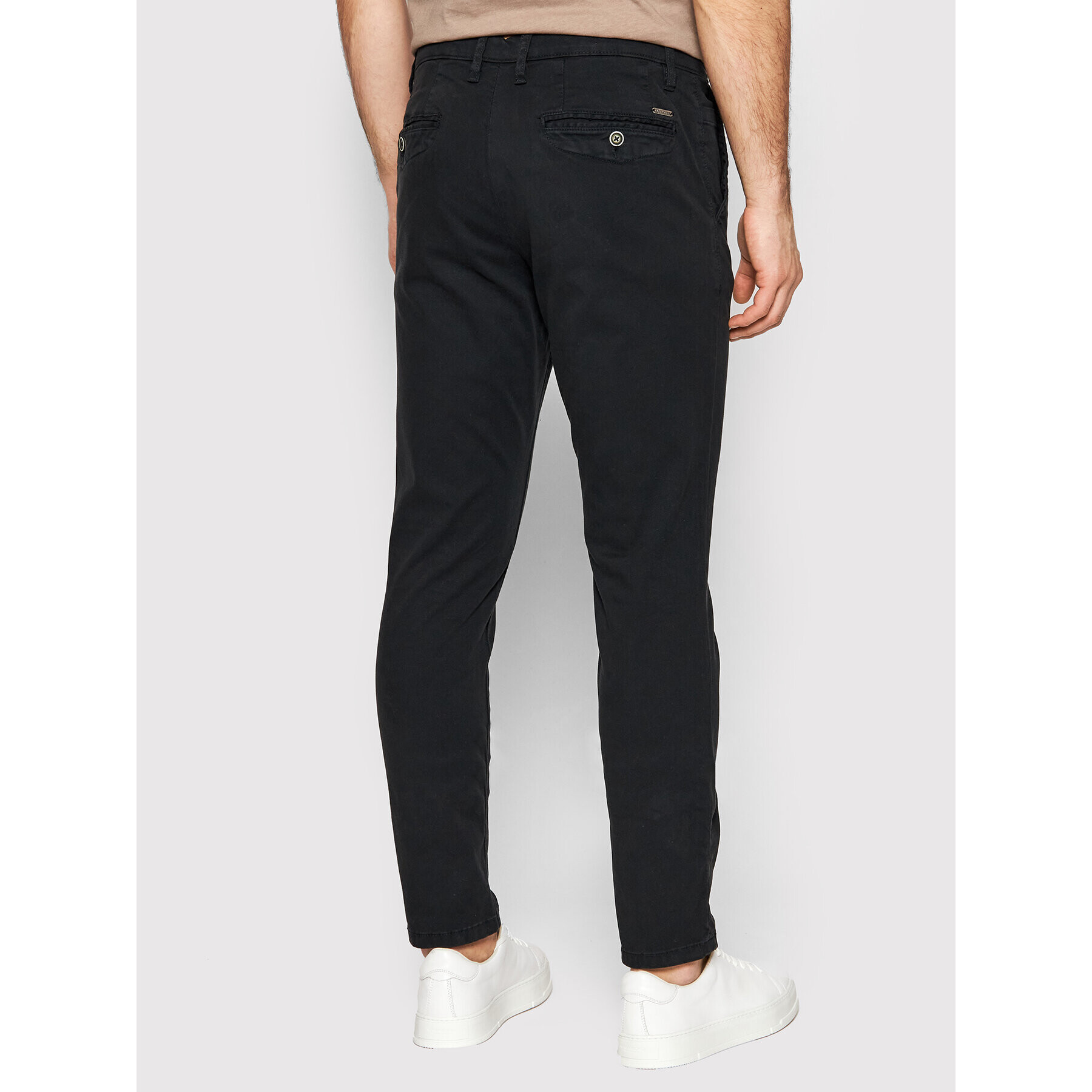 Jack&Jones Chino kalhoty Marco 12193816 Černá Slim Fit - Pepit.cz