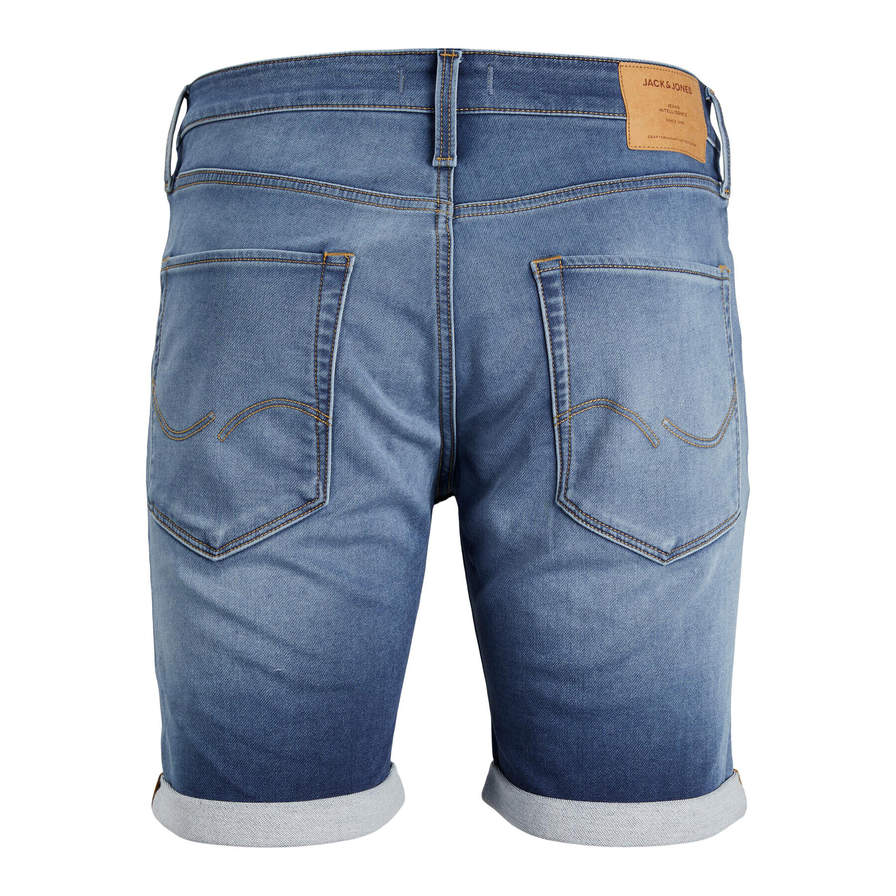 Jack&Jones Džínové šortky Rick 12224125 Modrá Regular Fit - Pepit.cz