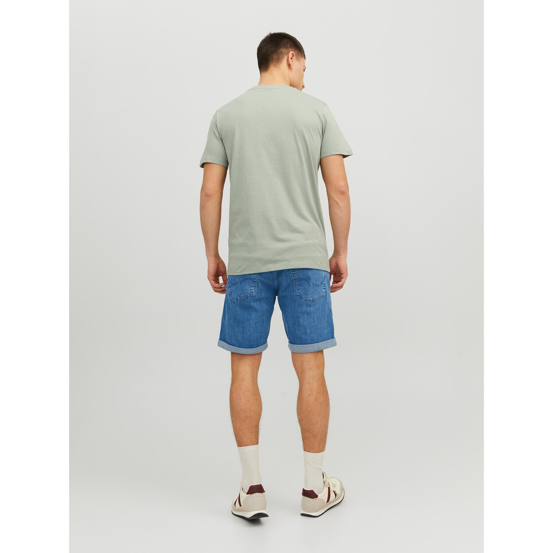 Jack&Jones Džínové šortky 12225898 Modrá Regular Fit - Pepit.cz