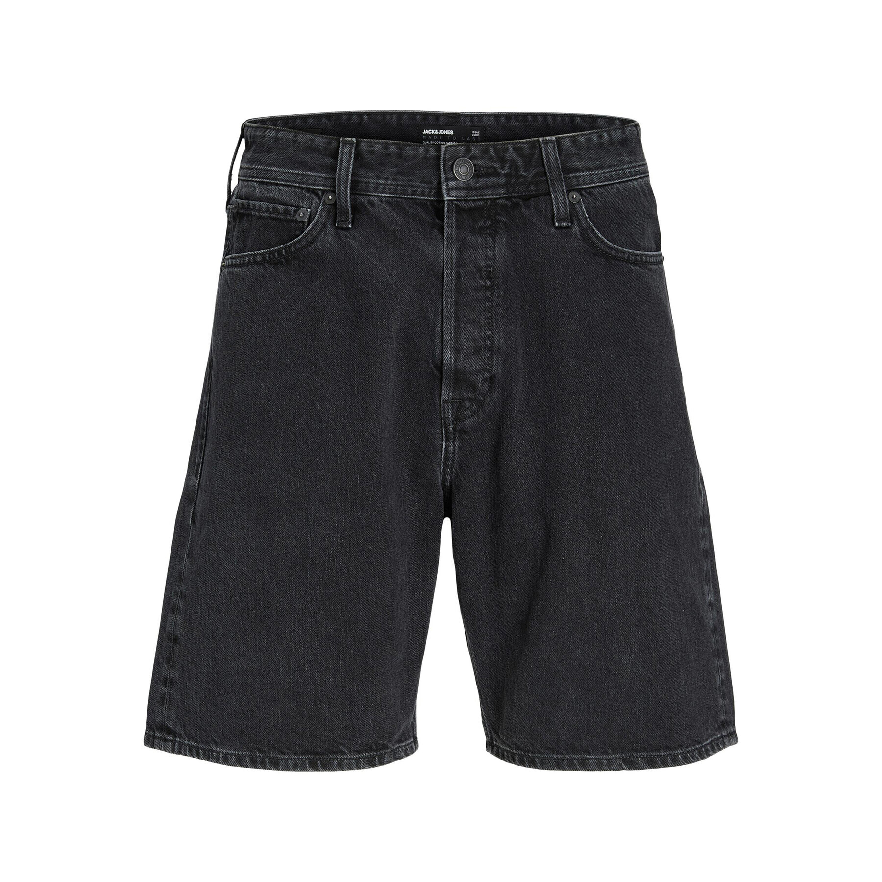 Jack&Jones Džínové šortky Tony 12229606 Černá Baggy Fit - Pepit.cz