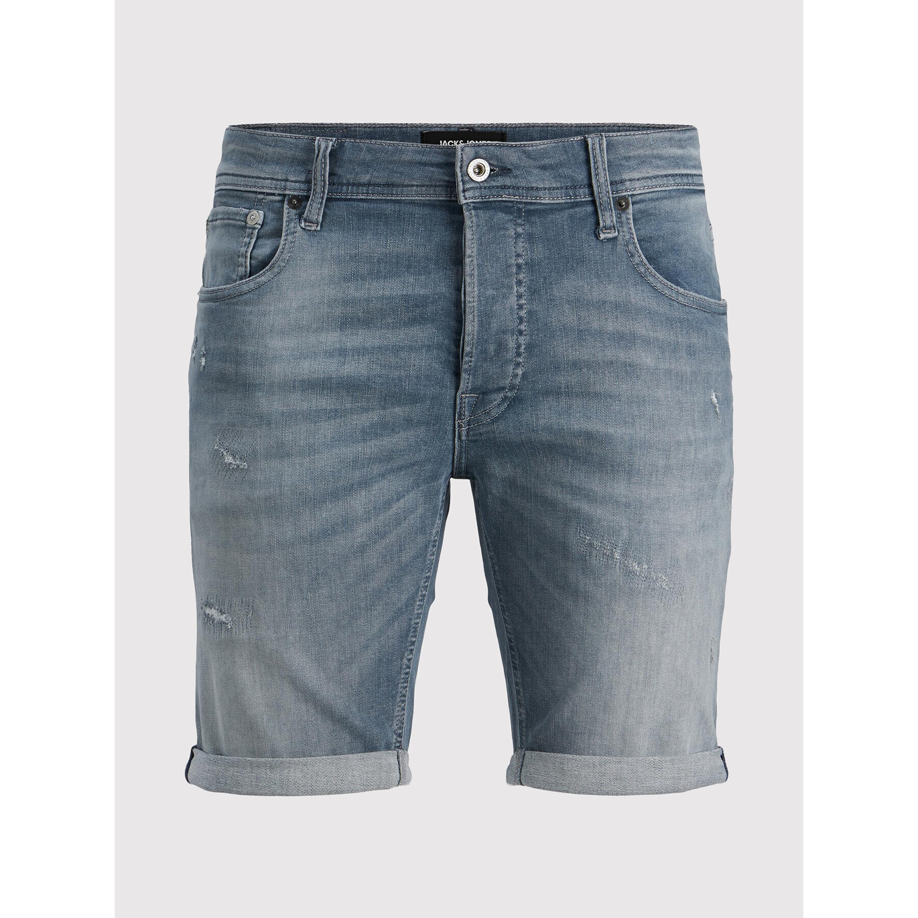 Jack&Jones Džínové šortky Rick 12209642 Modrá Regular Fit - Pepit.cz