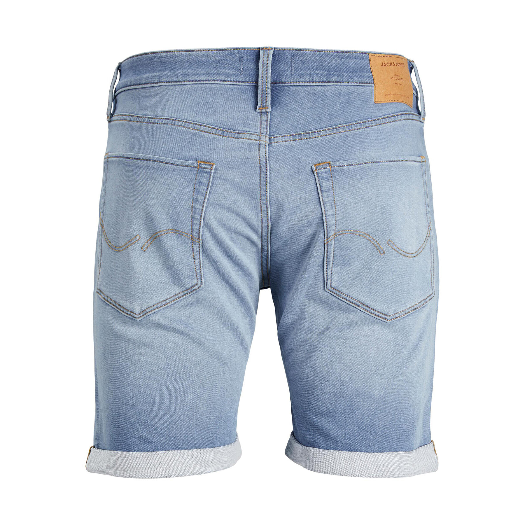 Jack&Jones Džínové šortky Rick 12223675 Modrá Regular Fit - Pepit.cz