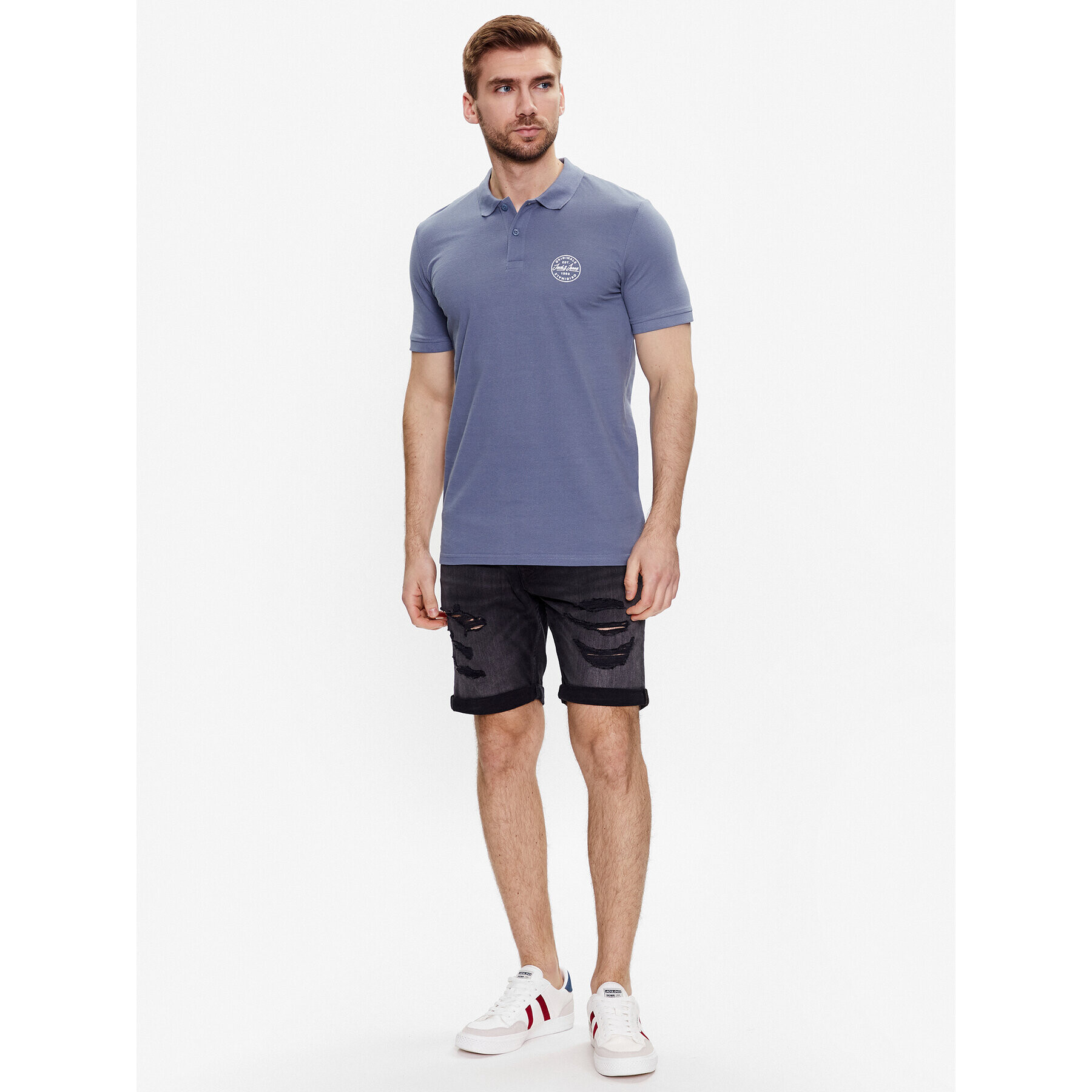 Jack&Jones Džínové šortky Rick 12237918 Černá Regular Fit - Pepit.cz