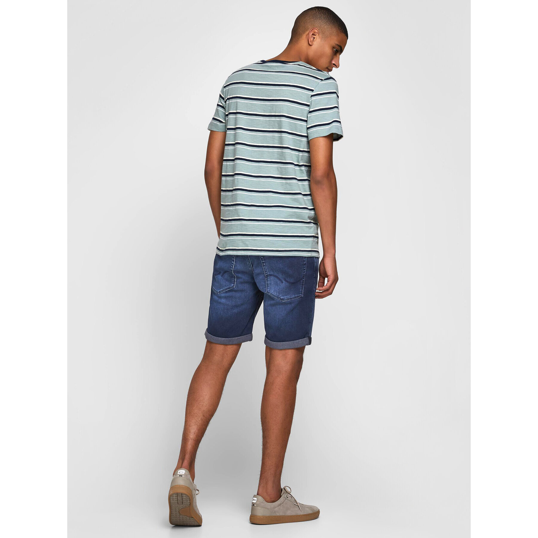 Jack&Jones Džínové šortky Rick Icon 12170014 Tmavomodrá Regular Fit - Pepit.cz