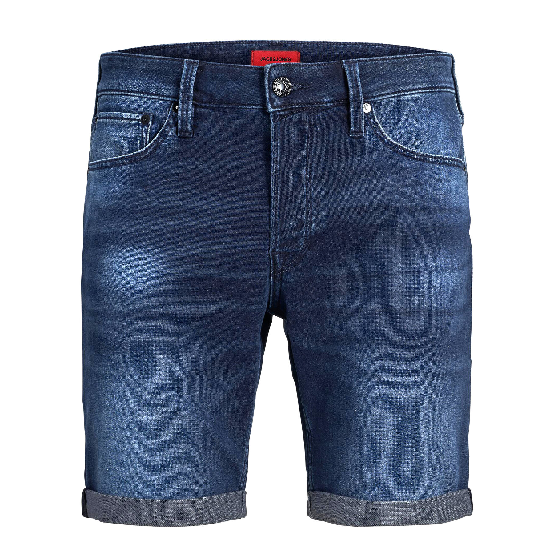 Jack&Jones Džínové šortky Rick Icon 12170014 Tmavomodrá Regular Fit - Pepit.cz